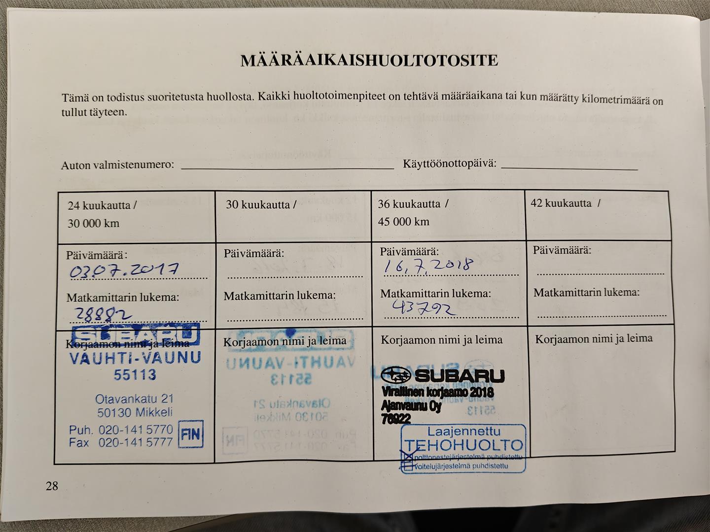 Subaru Forester 2015