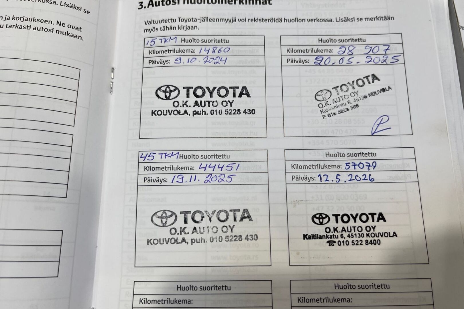 TOYOTA COROLLA 29