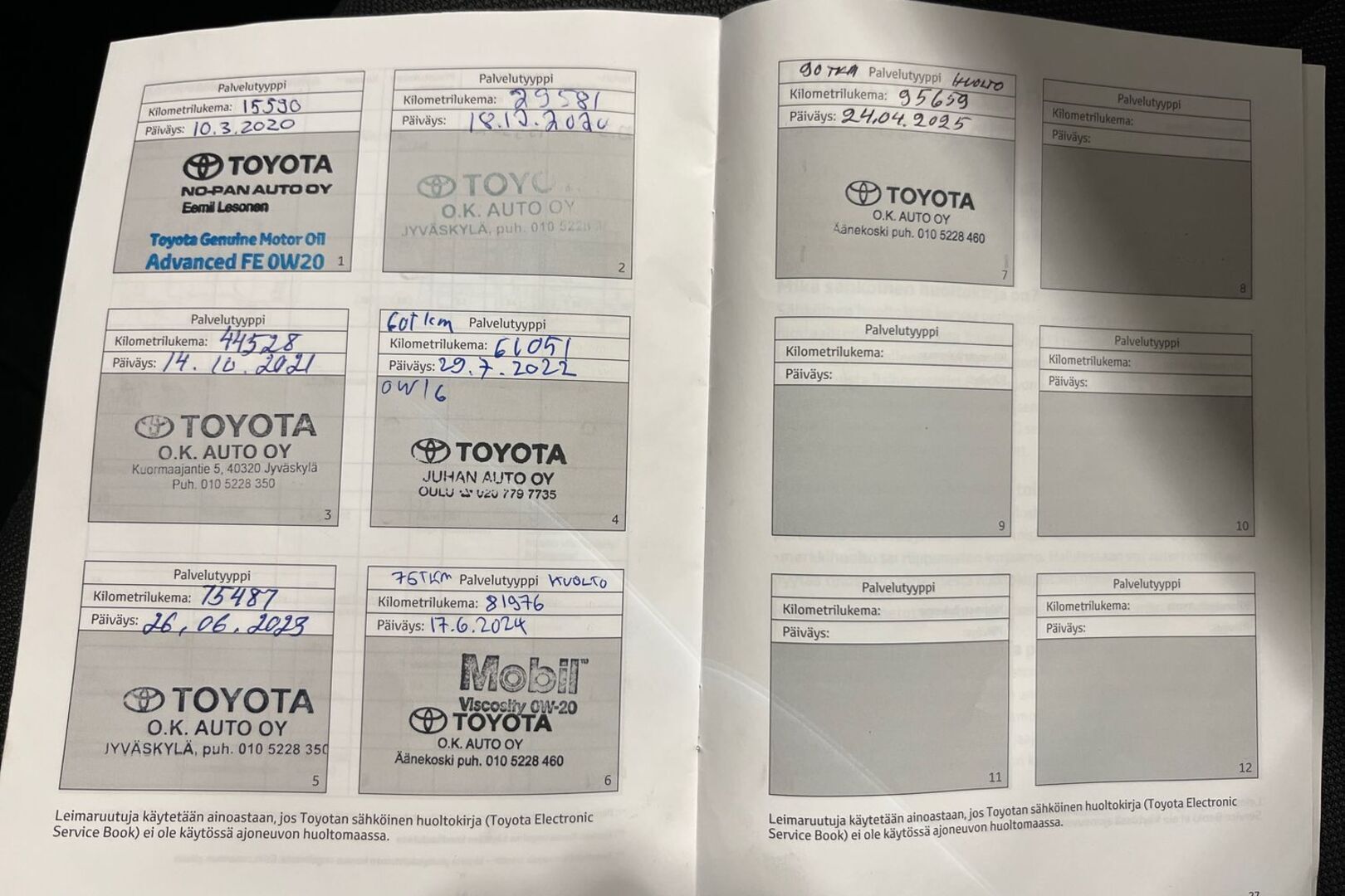 TOYOTA COROLLA 20