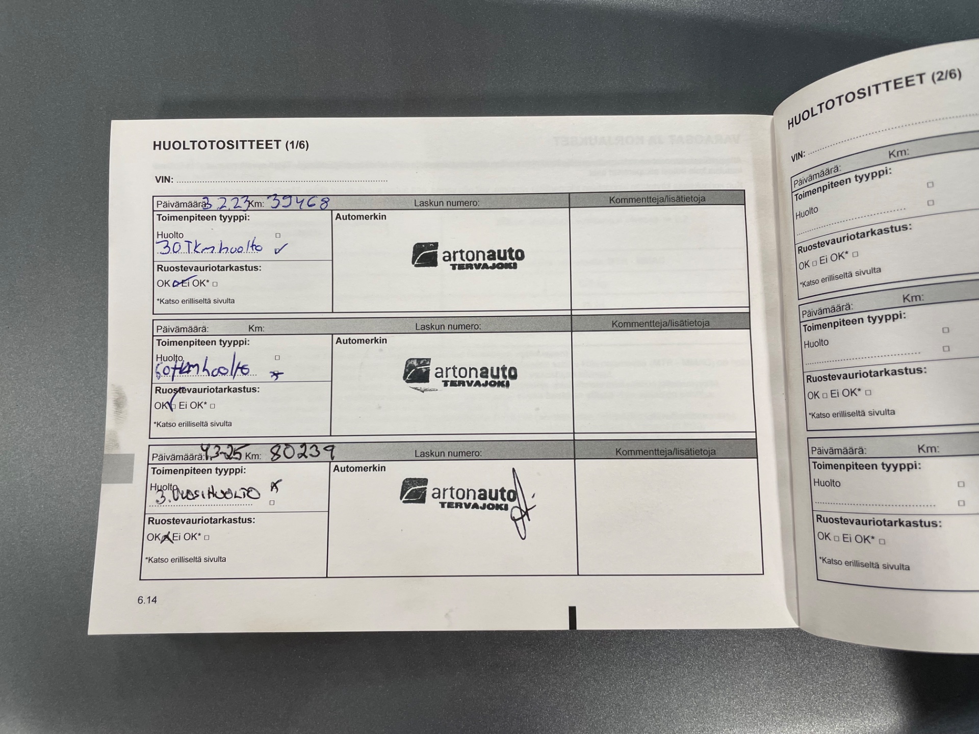 DACIA Jogger TCe 110 Extreme 7p / Täydellinen merkkiliikkeen huoltokirja