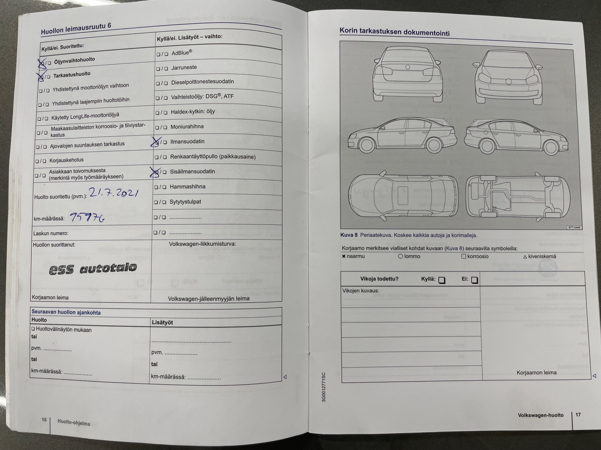 VOLKSWAGEN Golf Sportsvan Comfortline 1,2 TSI 81 kW (110 hv) DSG-automaatti / Siistikuntoinen / Jakohihna vaihdettu /