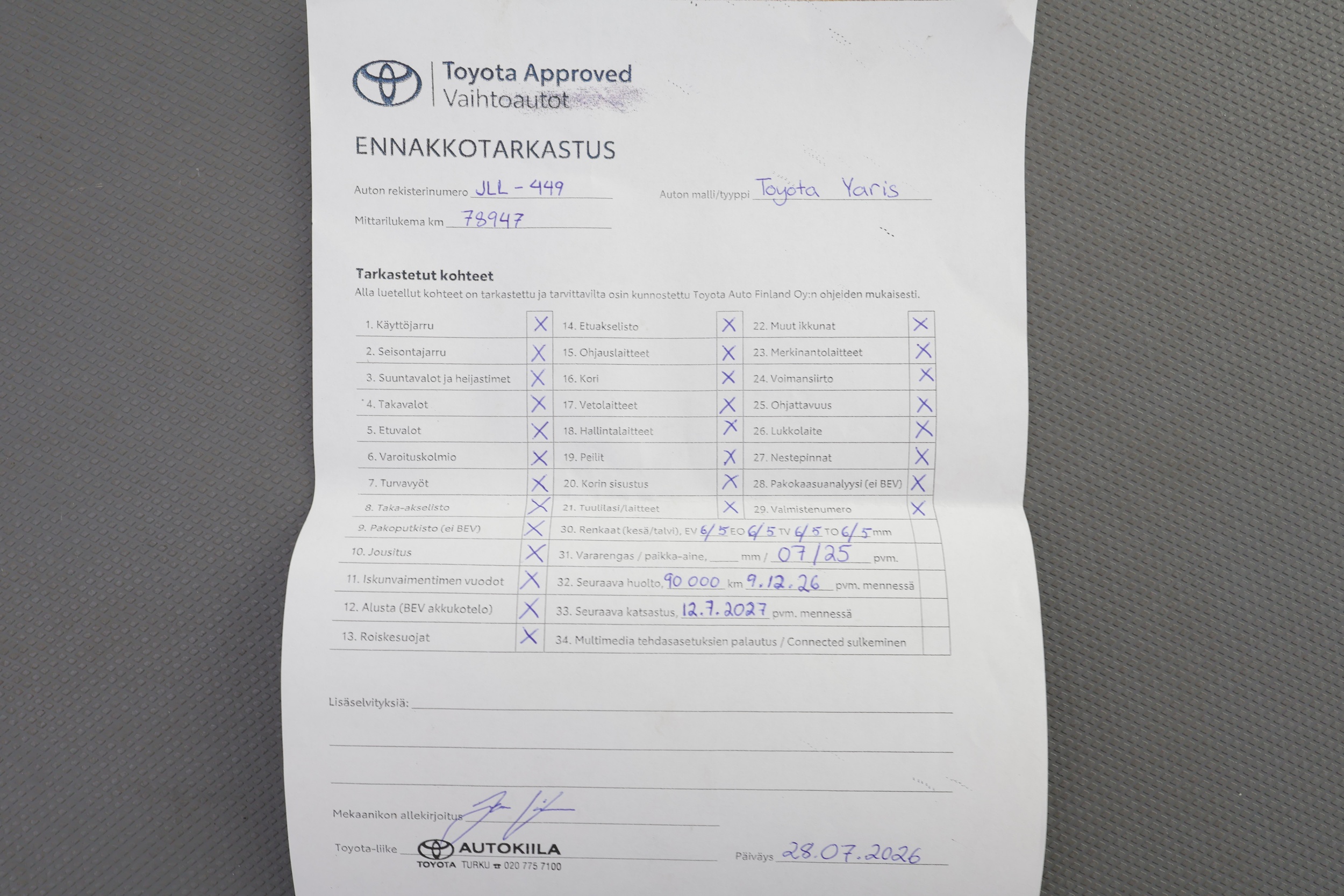 TOYOTA YARIS 2019