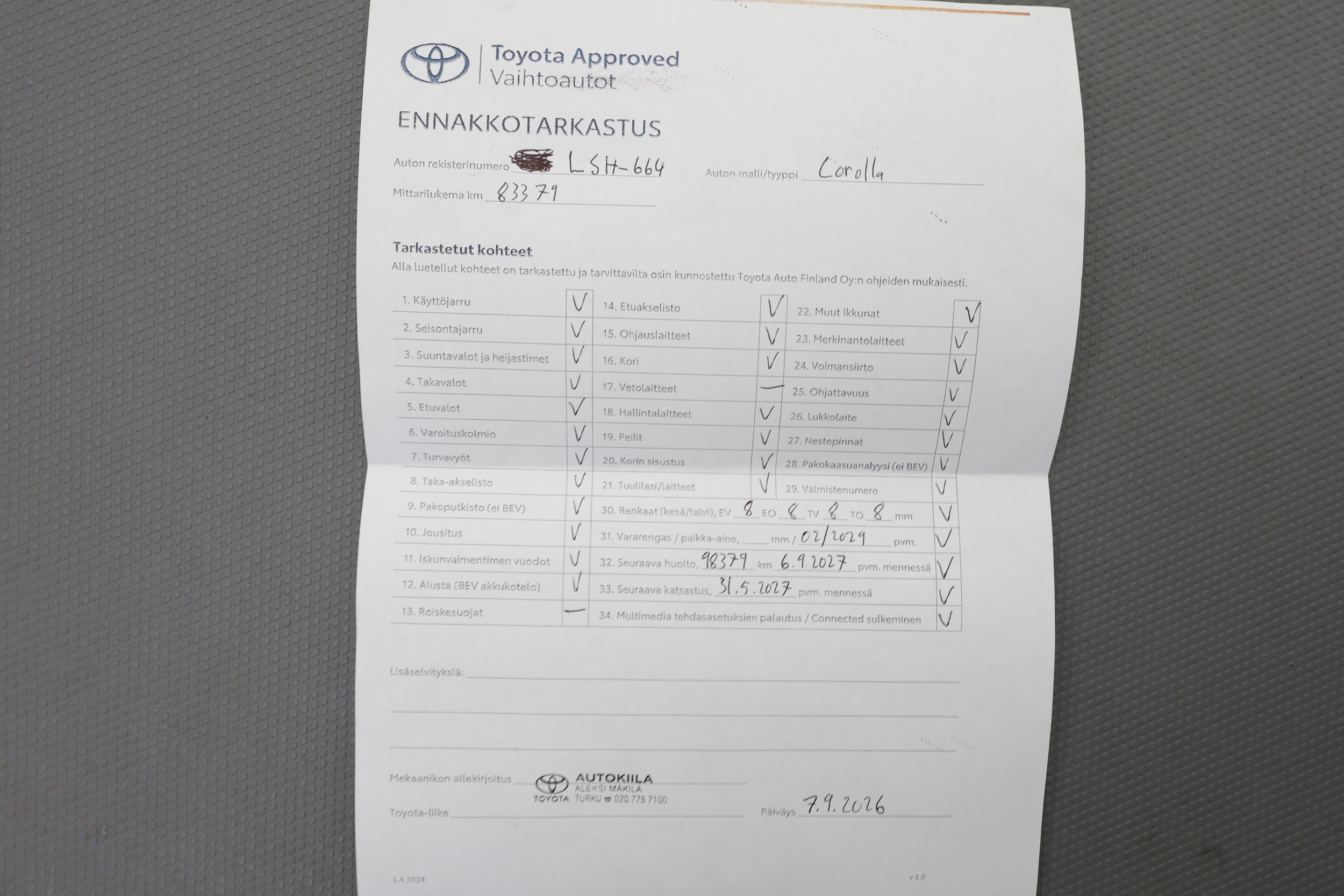 TOYOTA COROLLA 2023