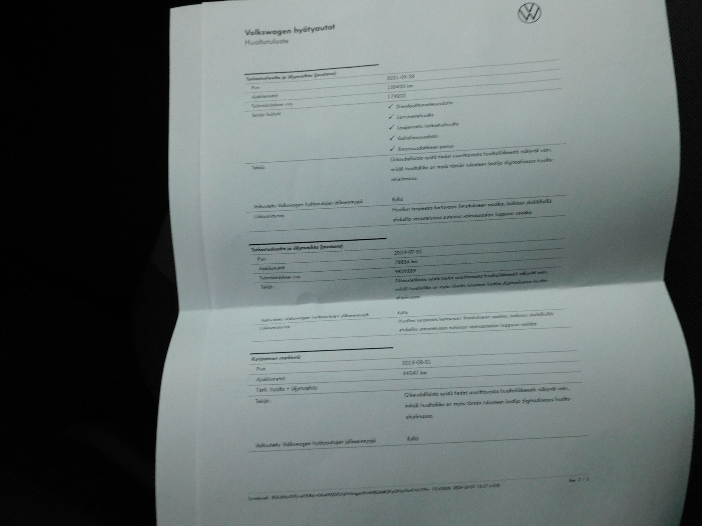 VOLKSWAGEN TRANSPORTER 2017