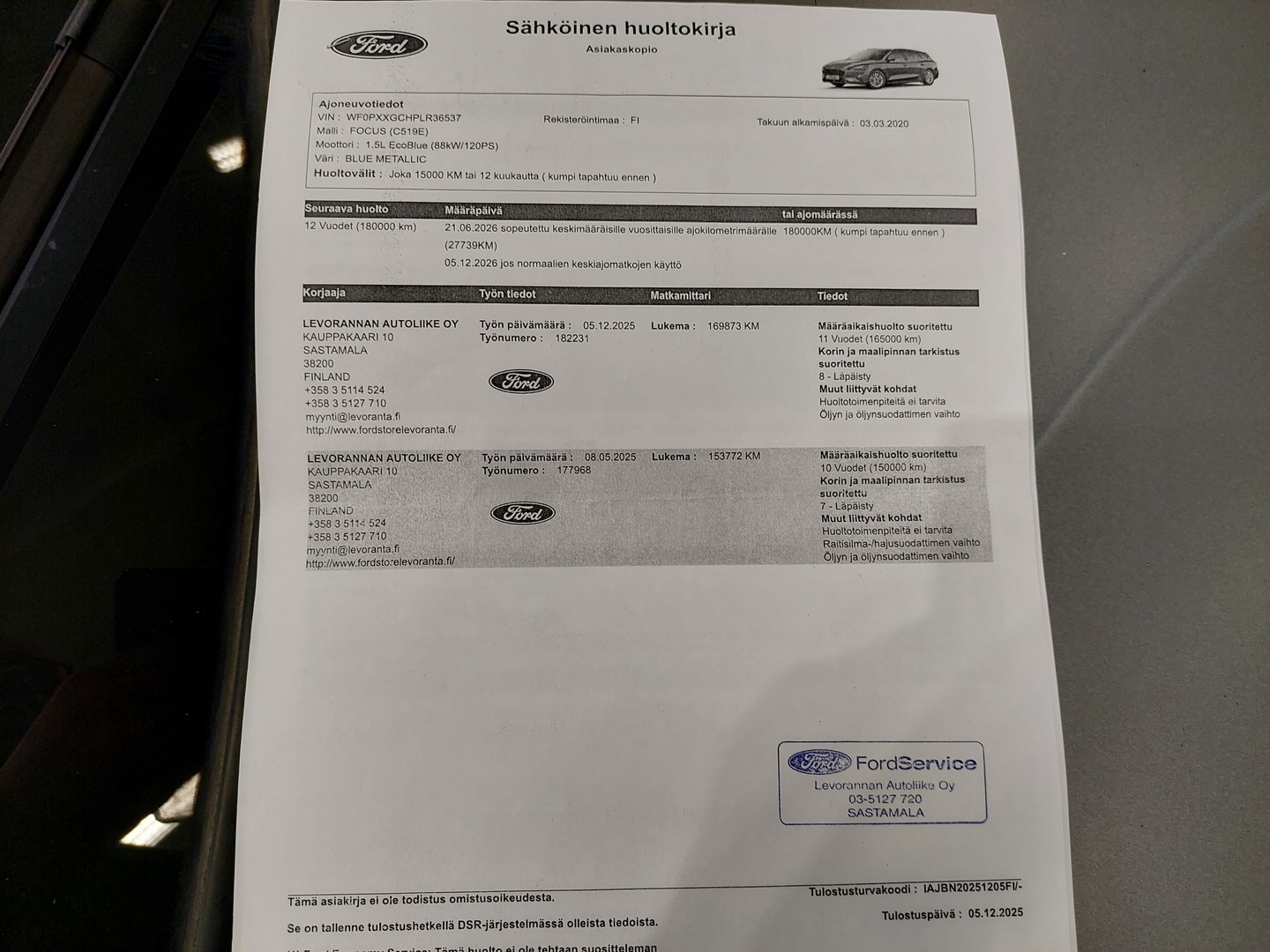 FORD Focus 24