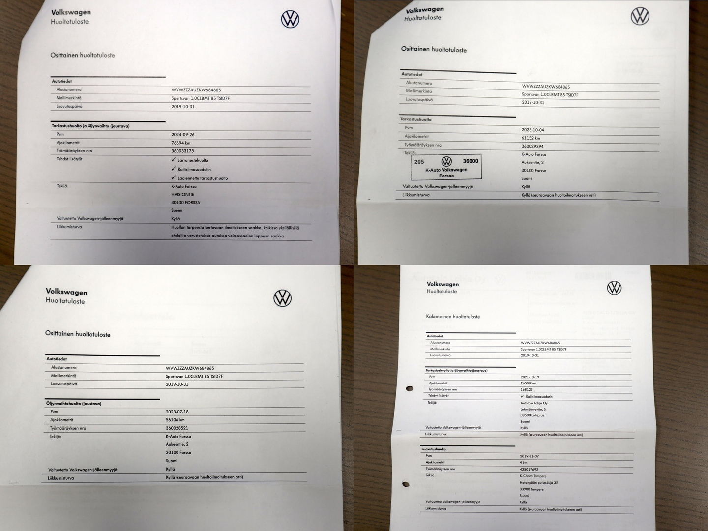 VOLKSWAGEN Golf Sportsvan 2019