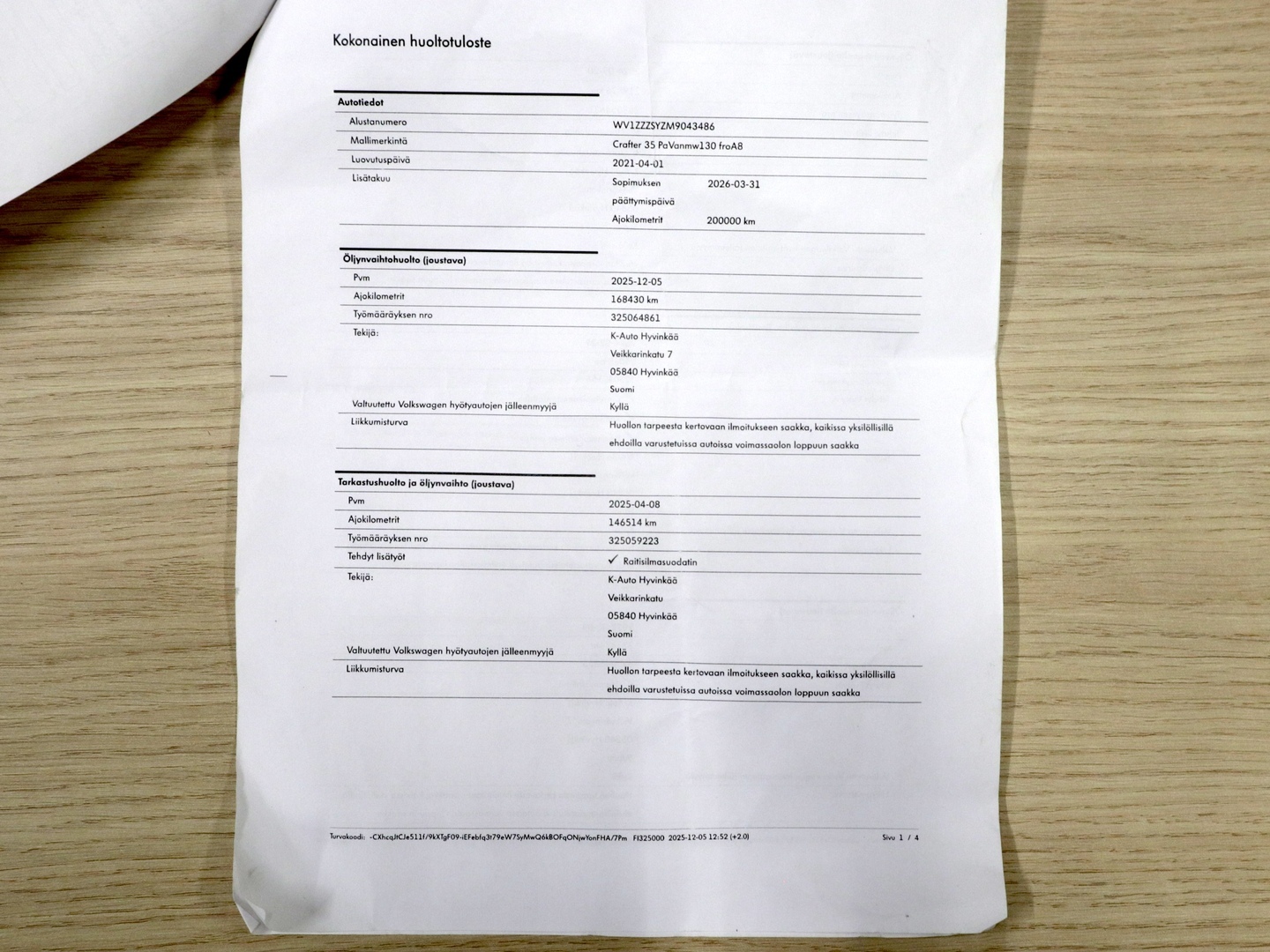 VOLKSWAGEN Crafter 2021