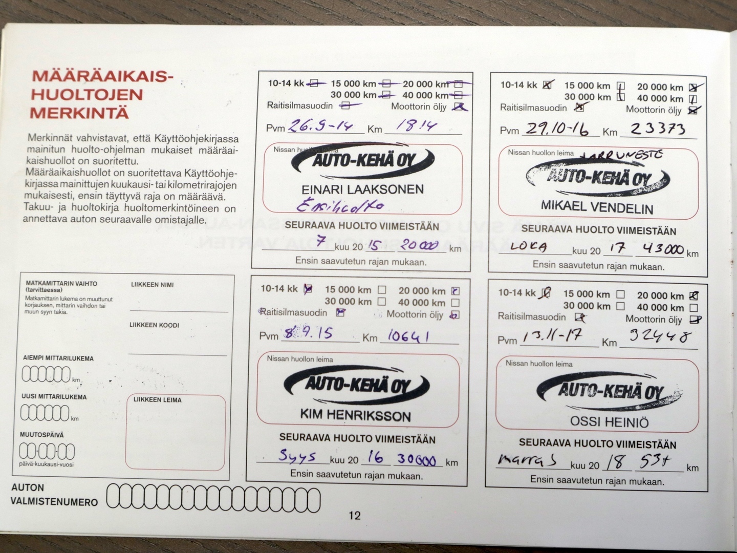 NISSAN Note 2014