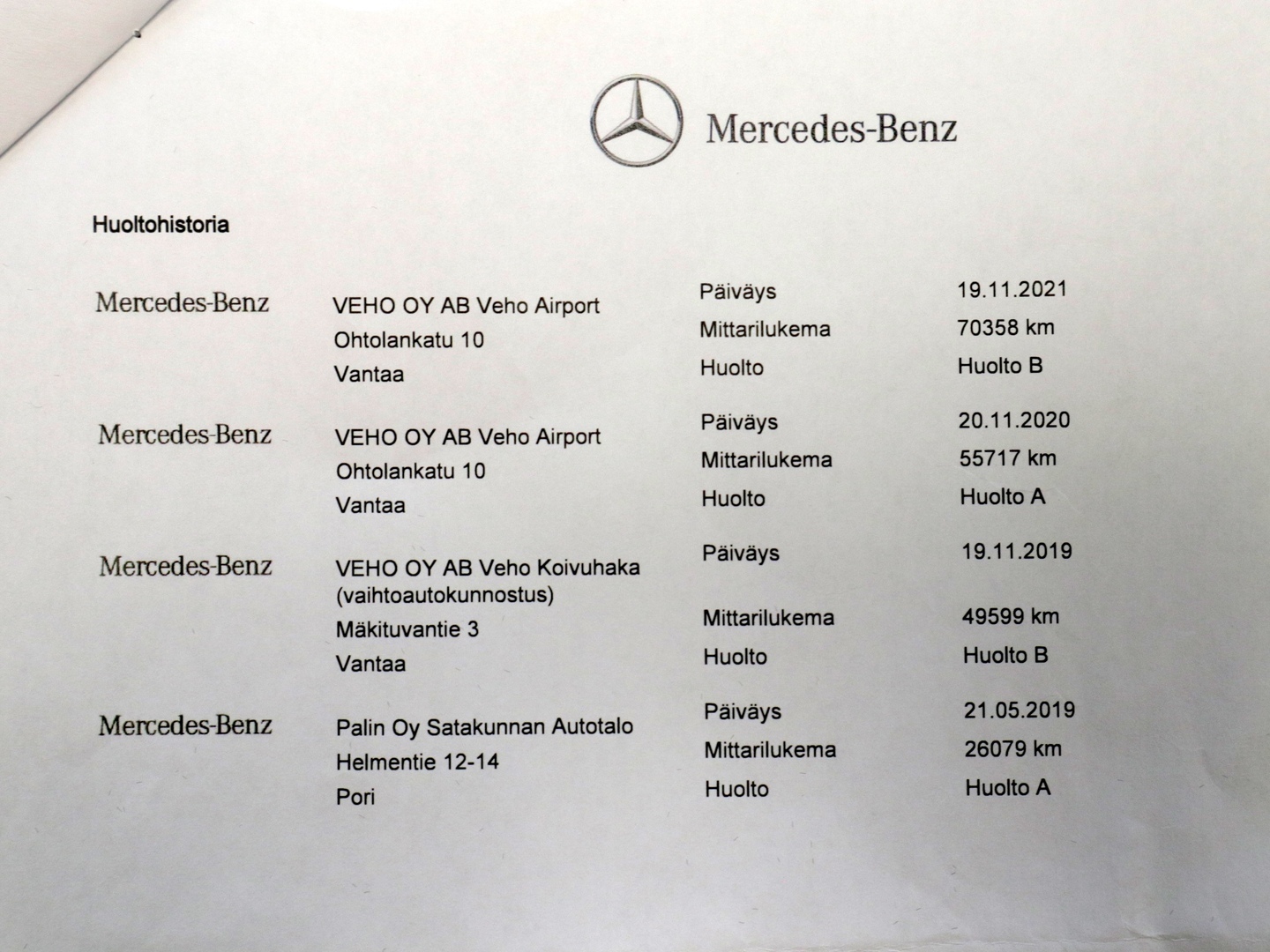MERCEDES-BENZ C 2018