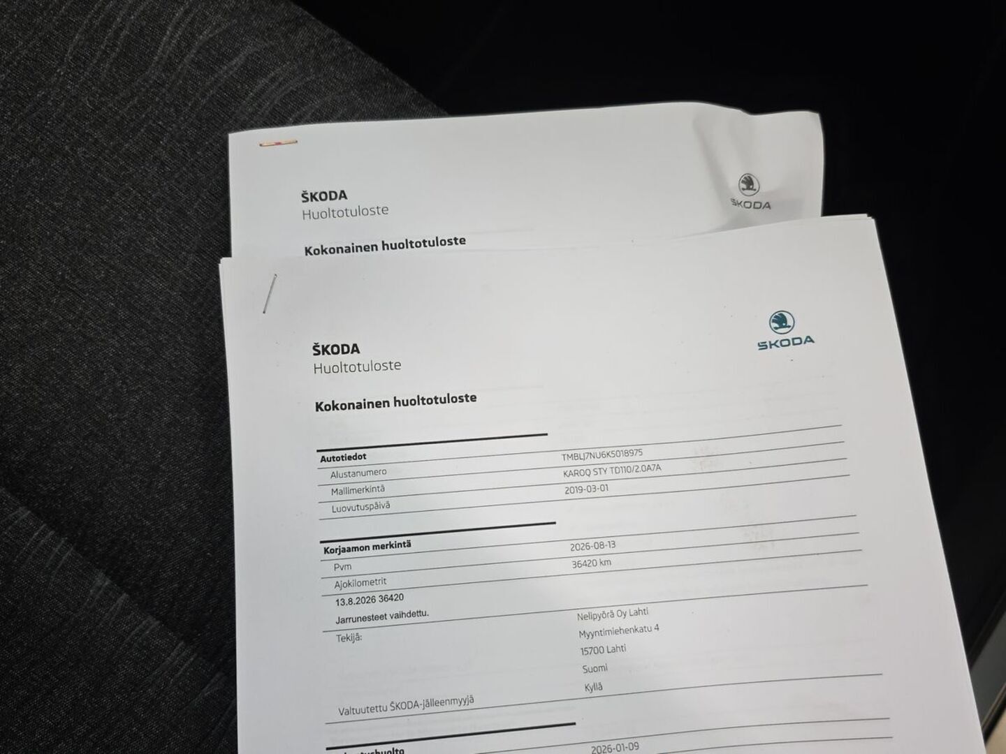 SKODA Karoq 2019