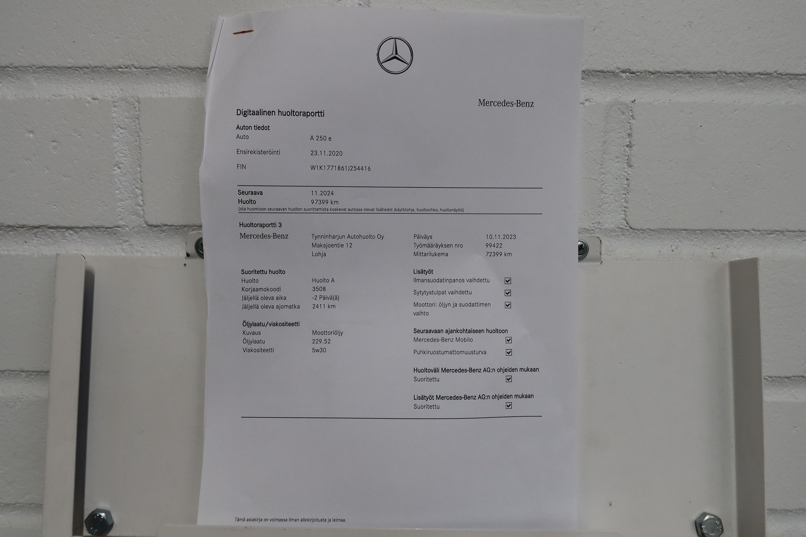 MERCEDES-BENZ A 2020