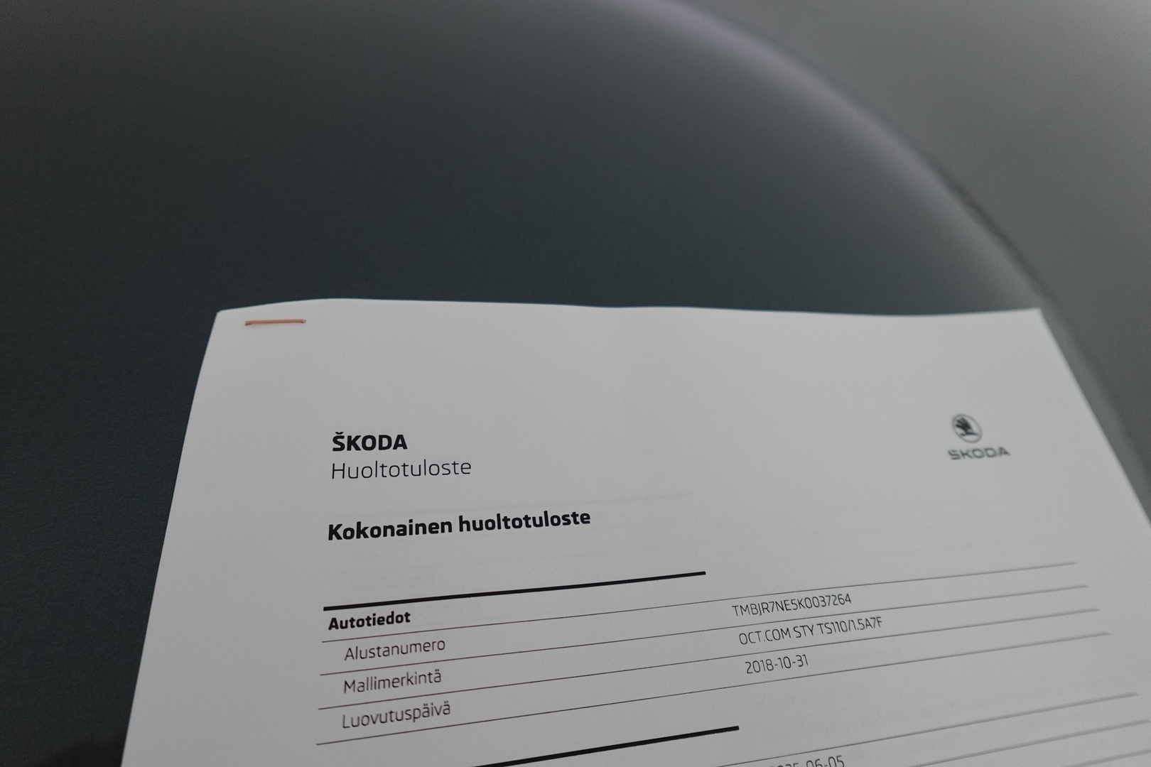SKODA Octavia 2018