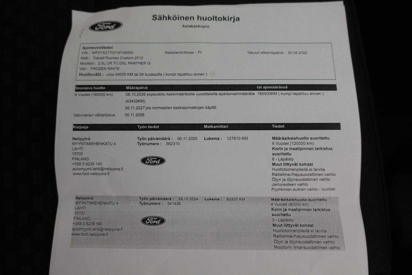 FORD Transit Custom 2022