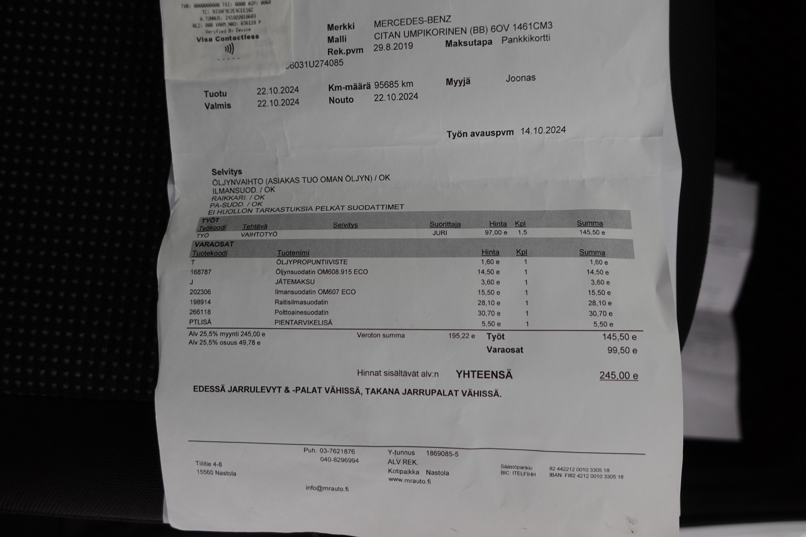 MERCEDES-BENZ Citan 2019