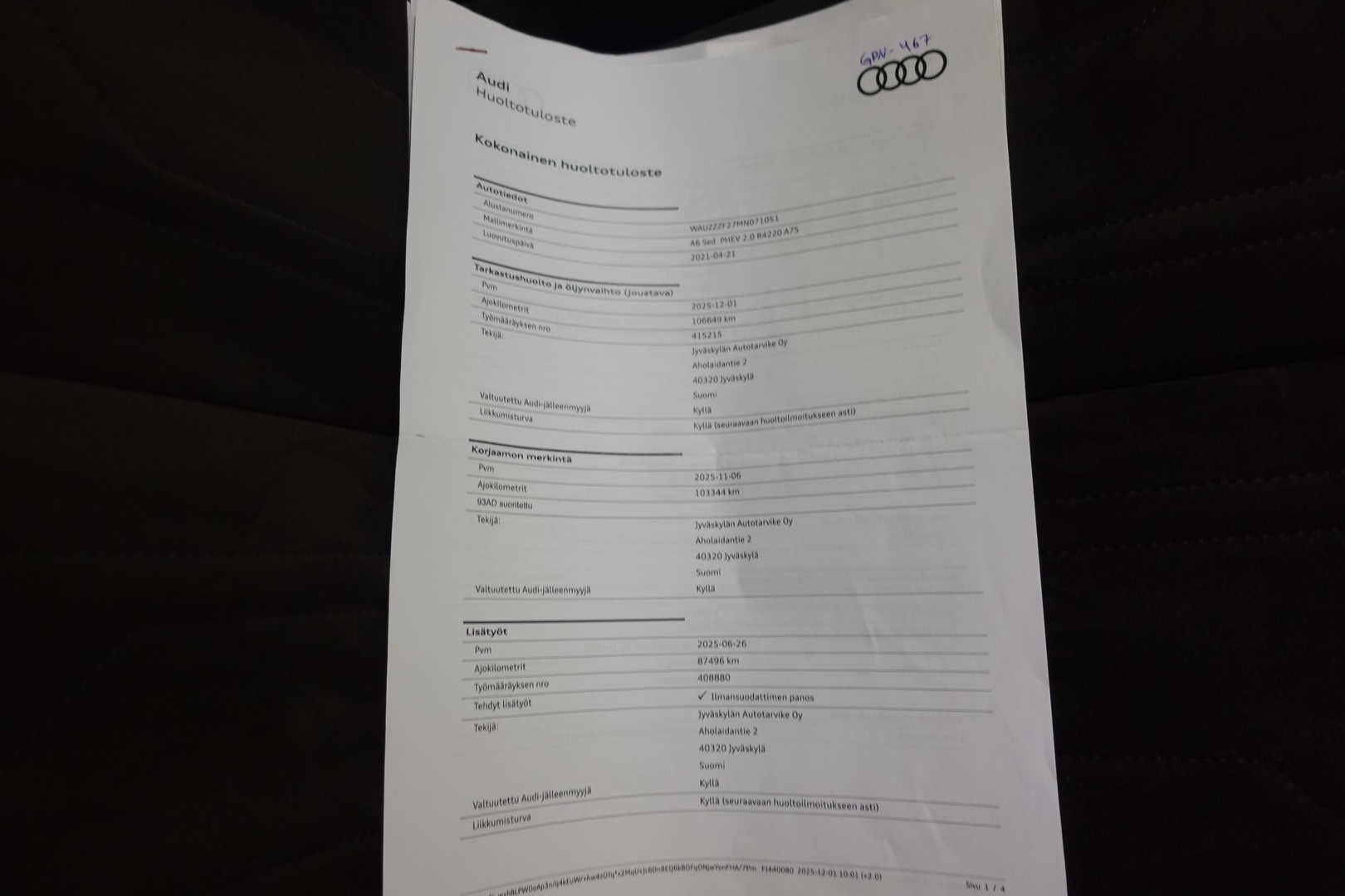 AUDI A6 2021