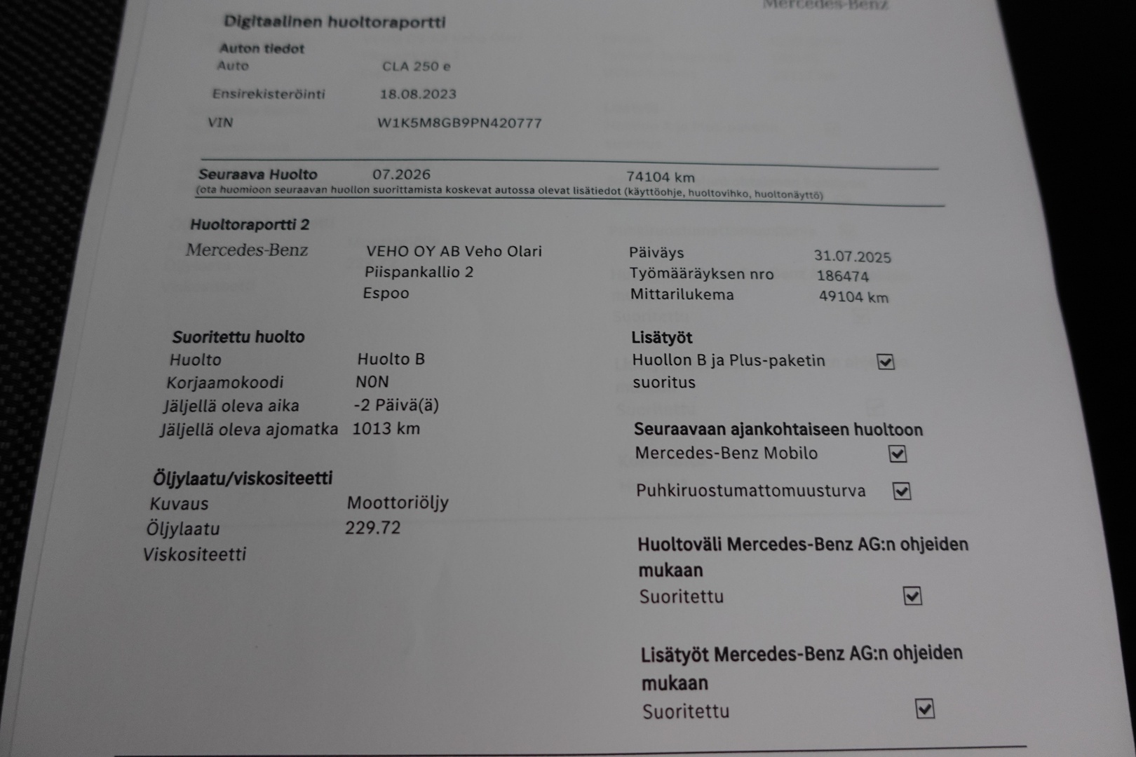 MERCEDES-BENZ CLA 2023