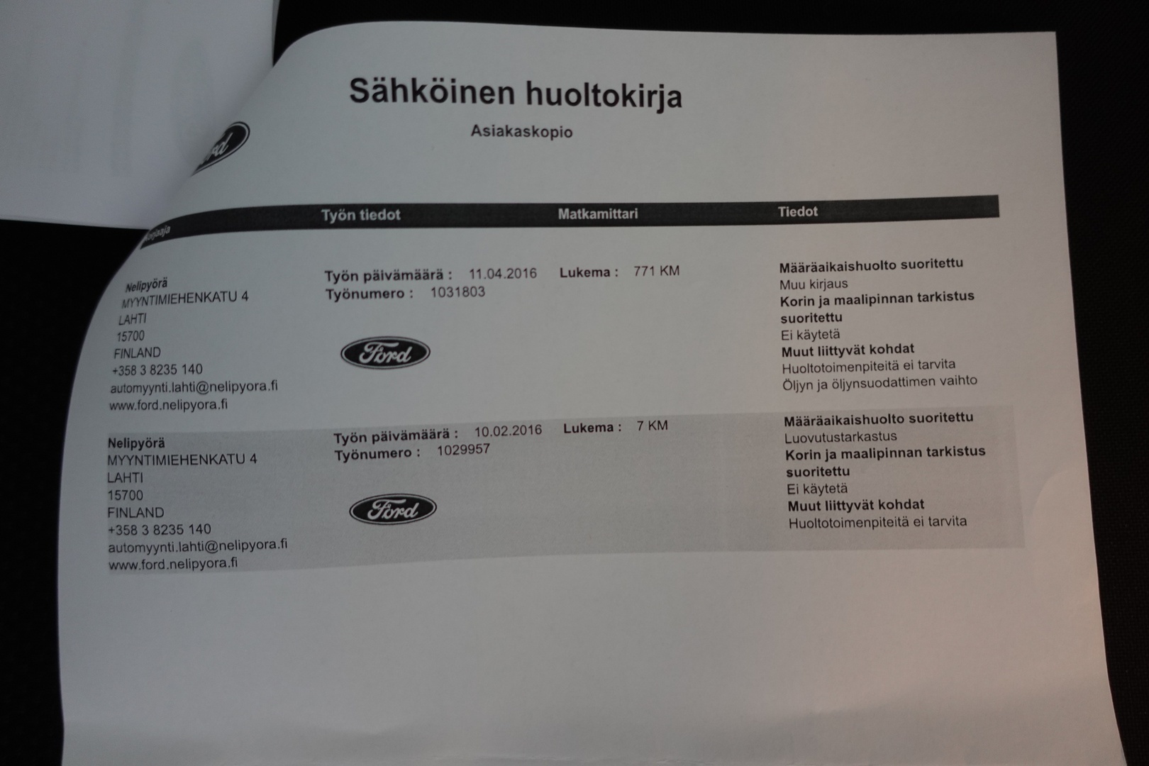 FORD Focus 2016