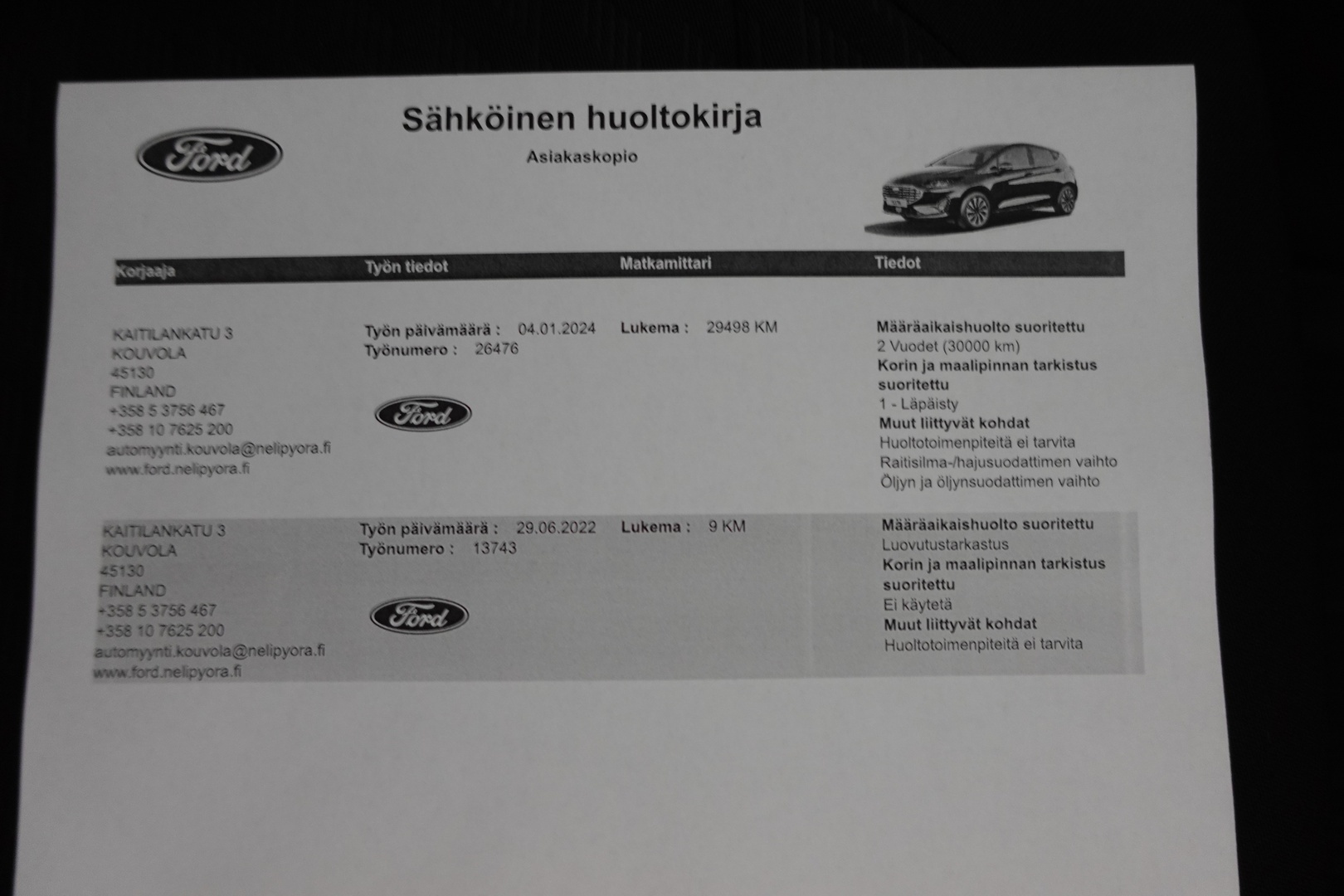 FORD Fiesta 2022