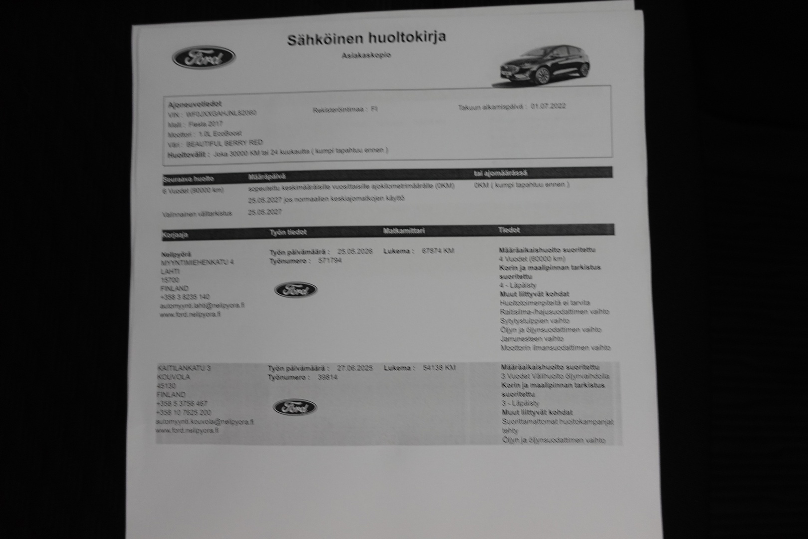 FORD Fiesta 2022