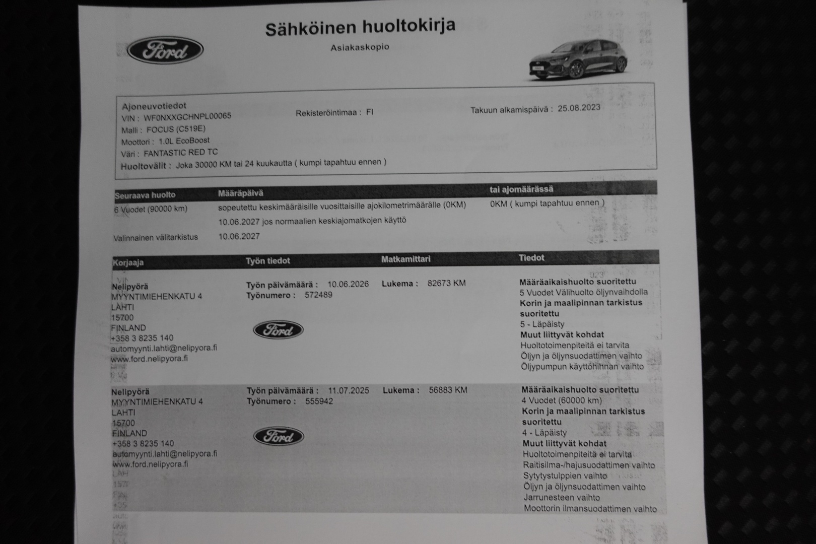 FORD Focus 2023