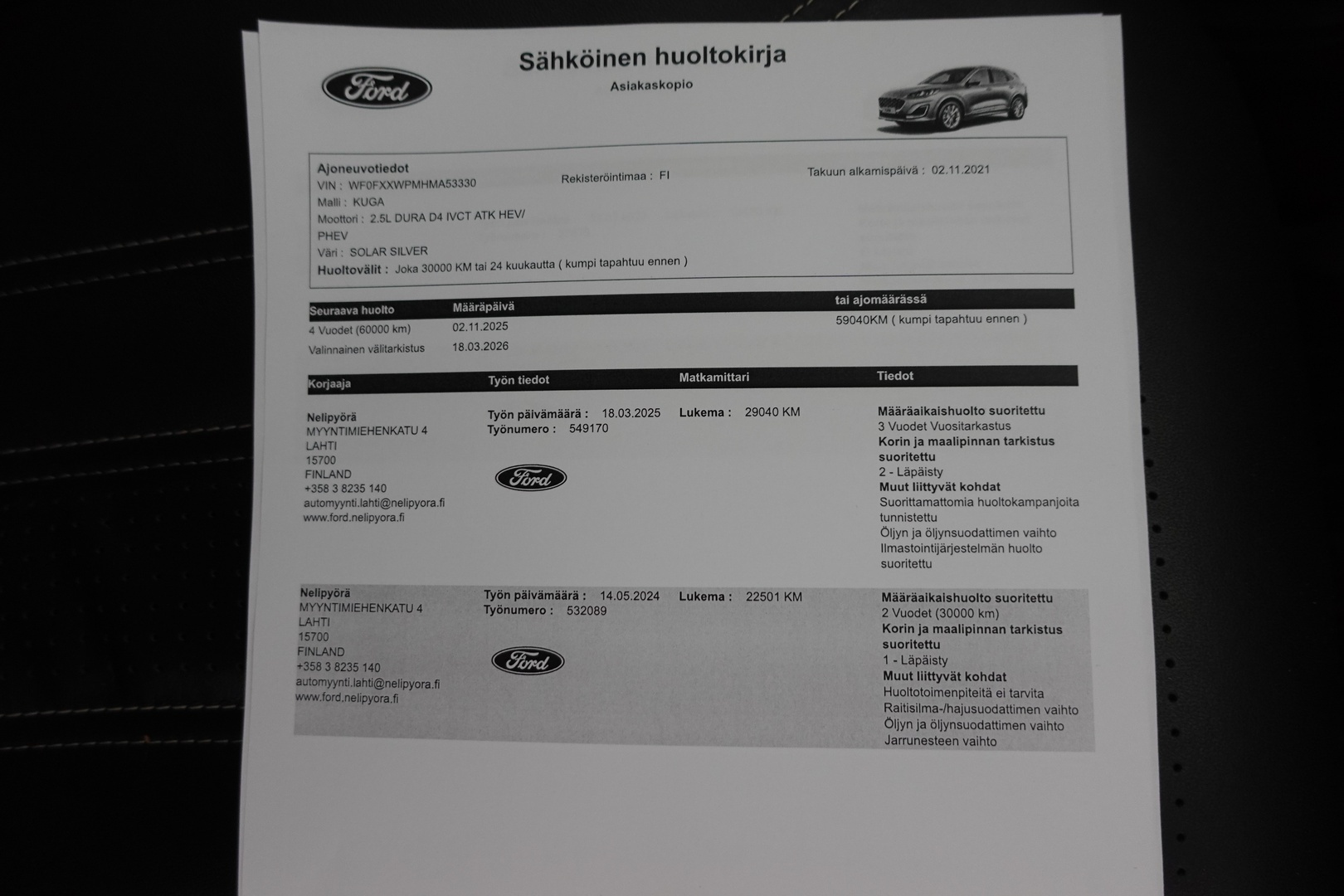 FORD Kuga 2021