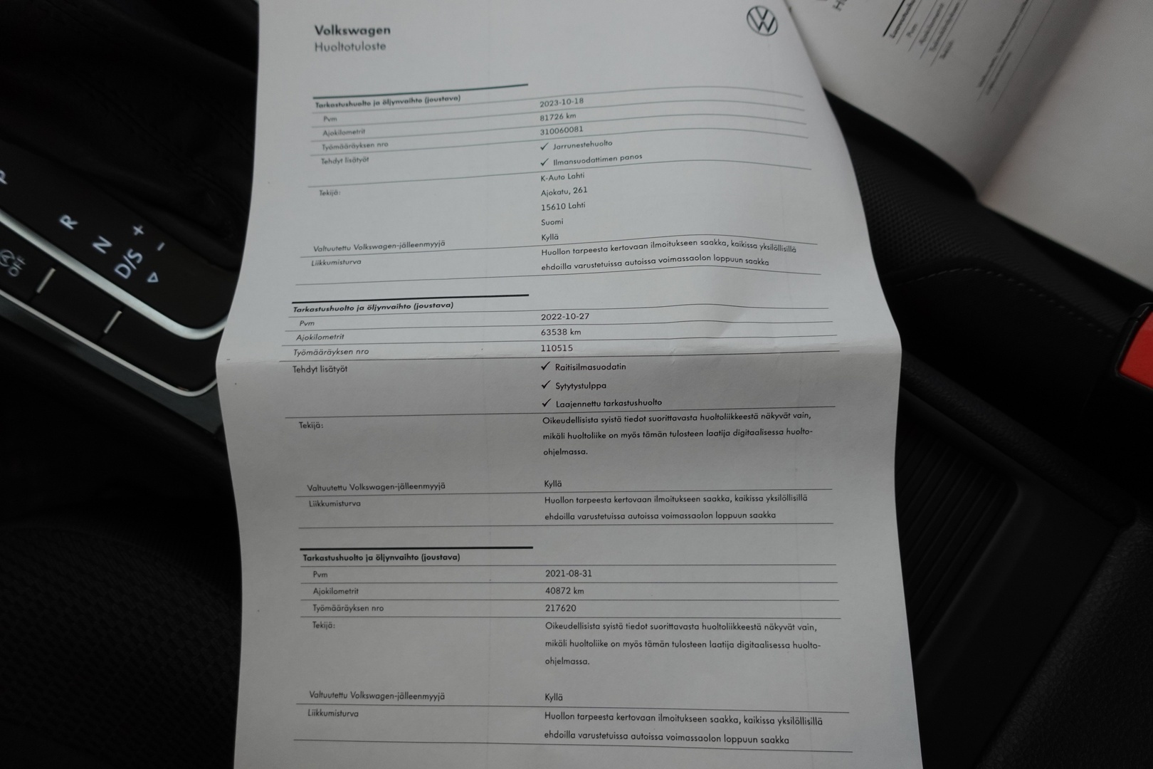 VOLKSWAGEN Golf 2020