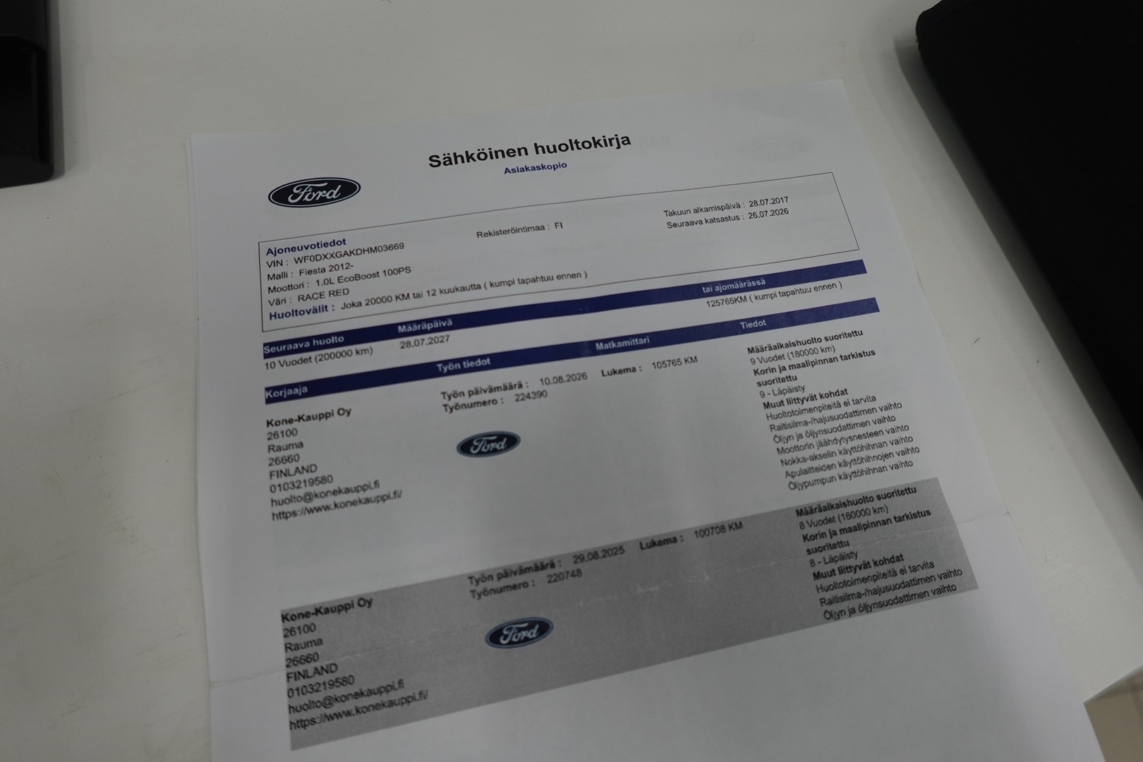 FORD Fiesta 2017