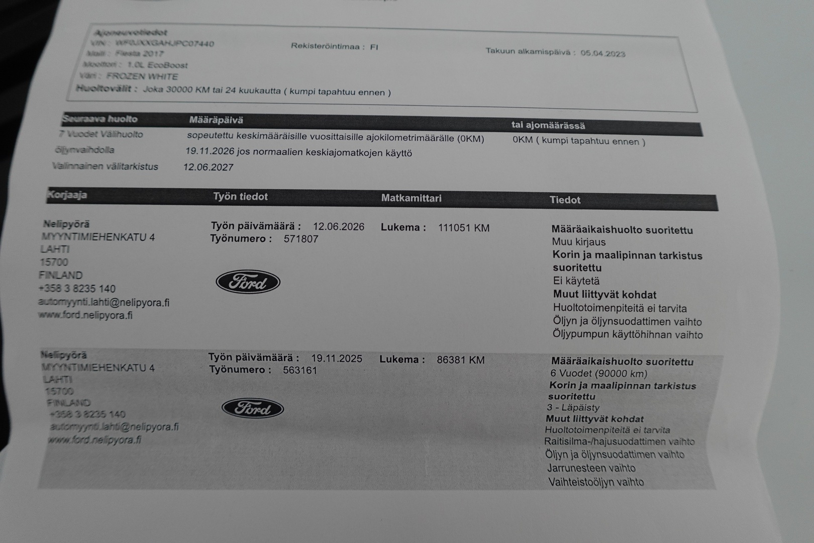FORD Fiesta 2023