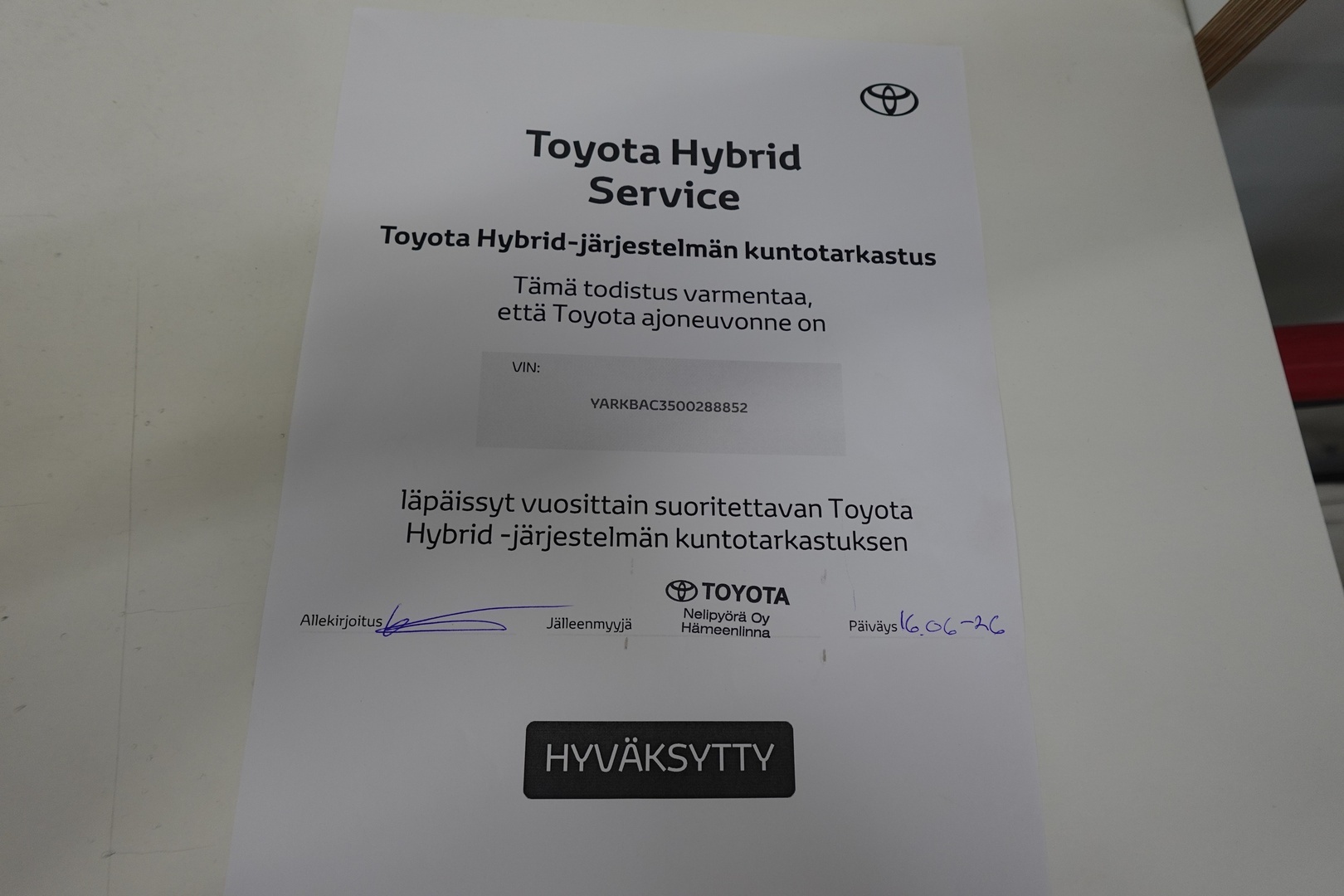 TOYOTA YARIS 2025