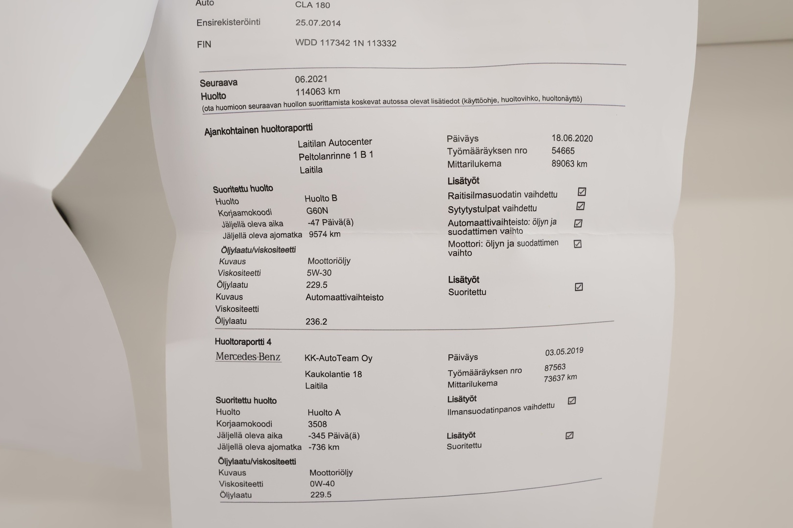 MERCEDES-BENZ CLA 2014