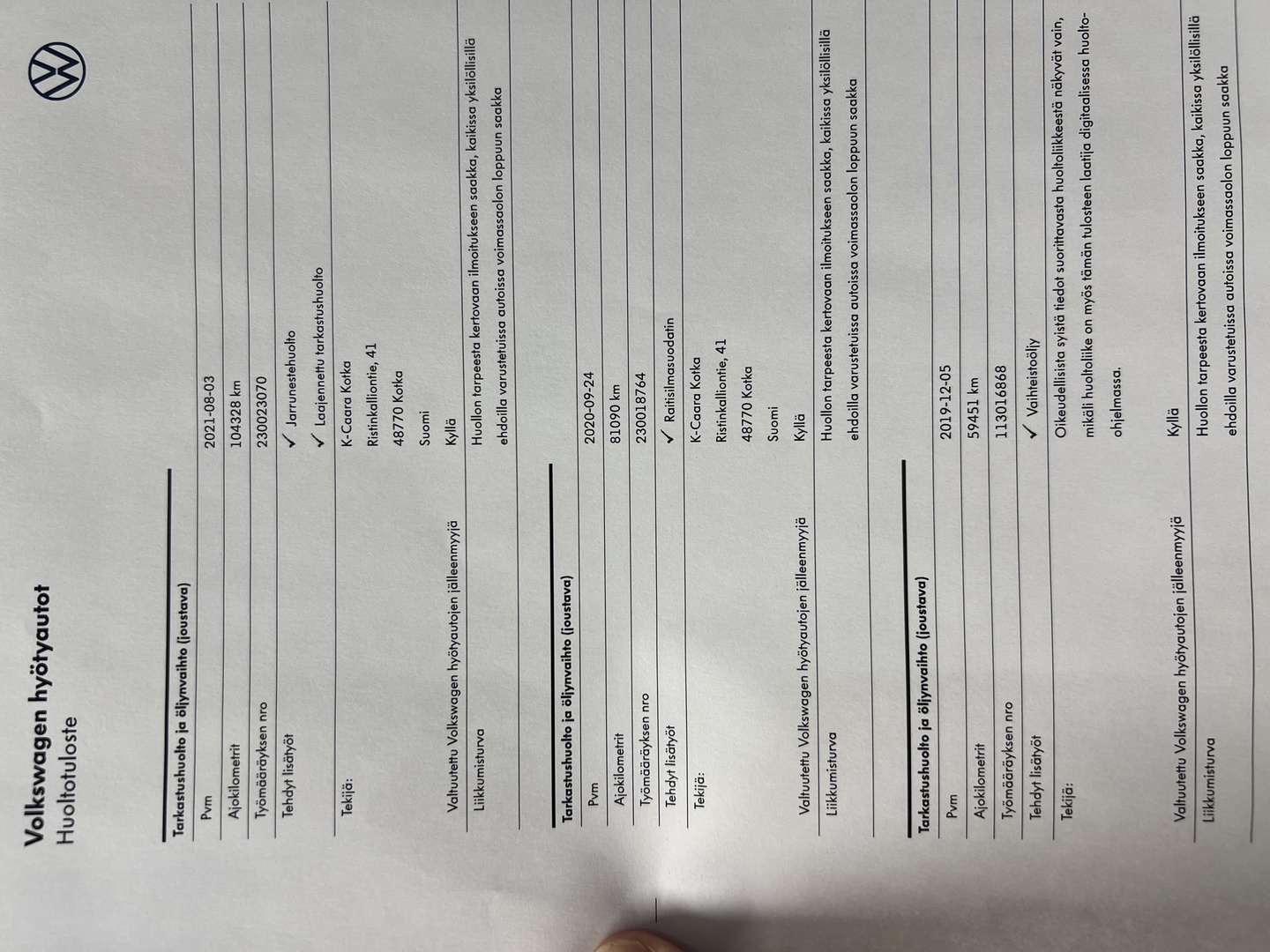 VOLKSWAGEN Transporter 2018