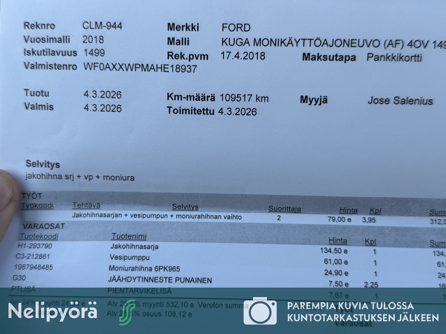 FORD Kuga 2018