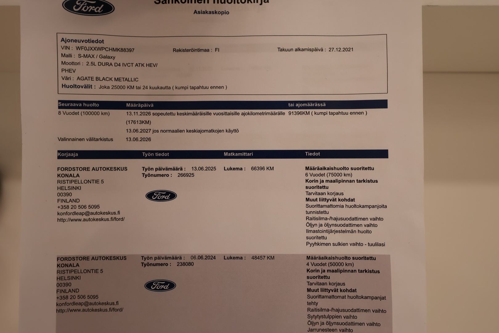 FORD S-Max 2021