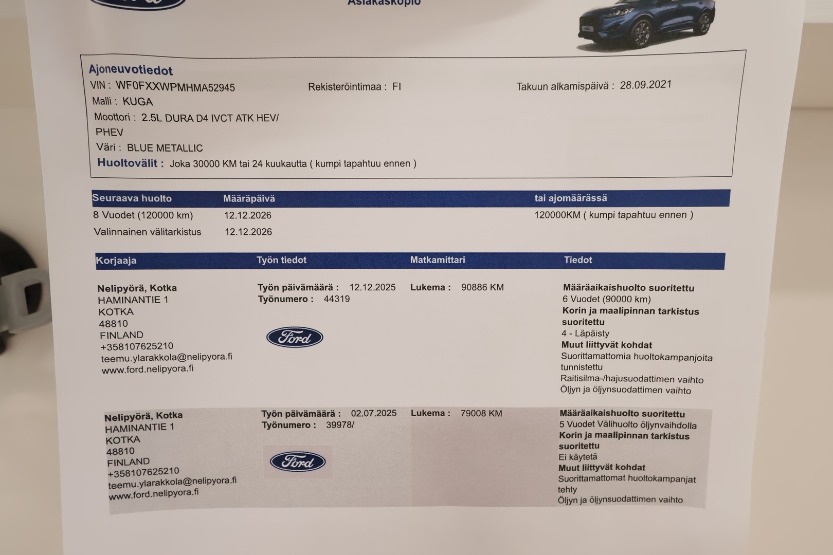 FORD Kuga 2021