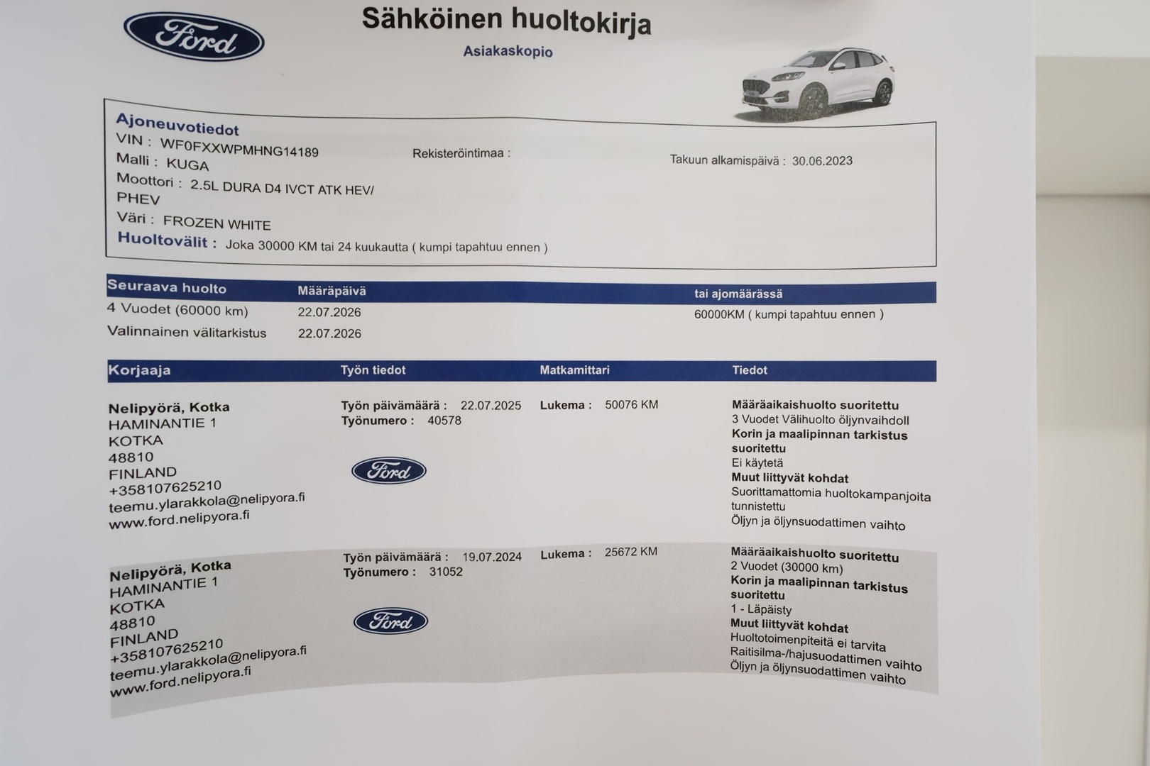 FORD KUGA 2023
