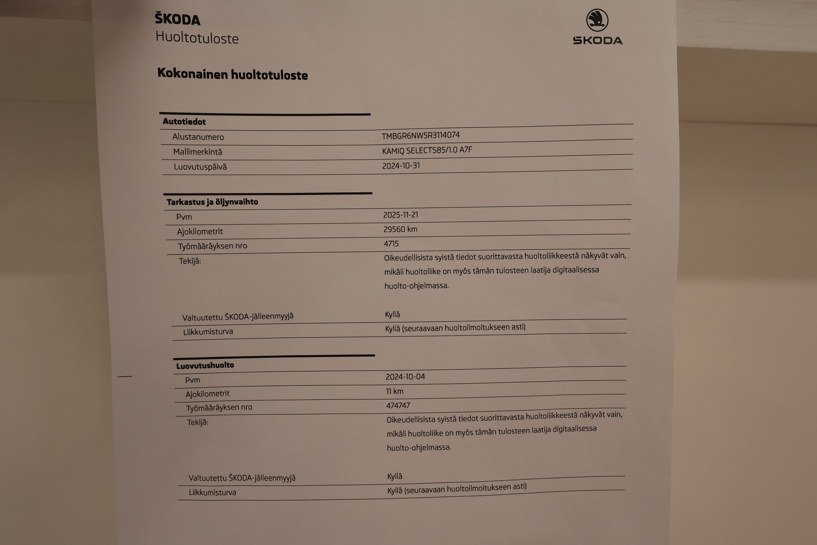 SKODA Kamiq 2024
