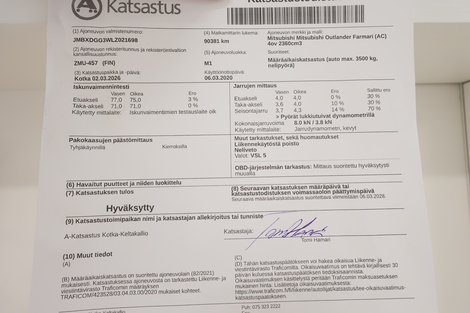 MITSUBISHI Outlander PHEV 2020