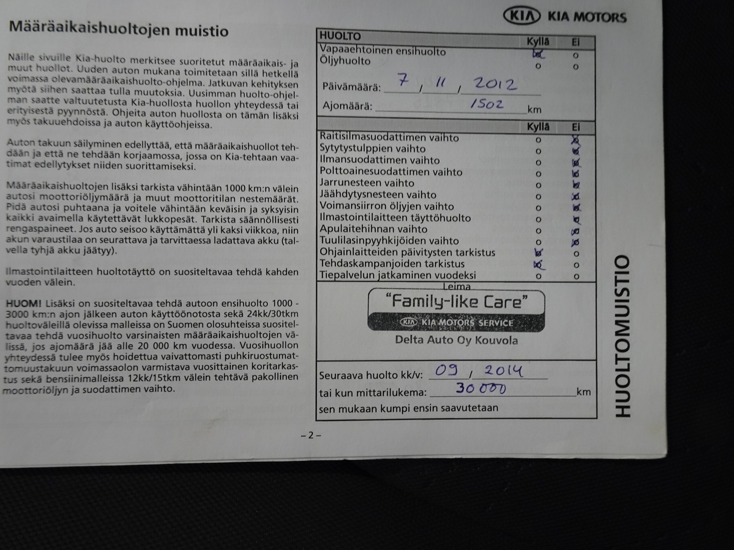 KIA Rio 2012
