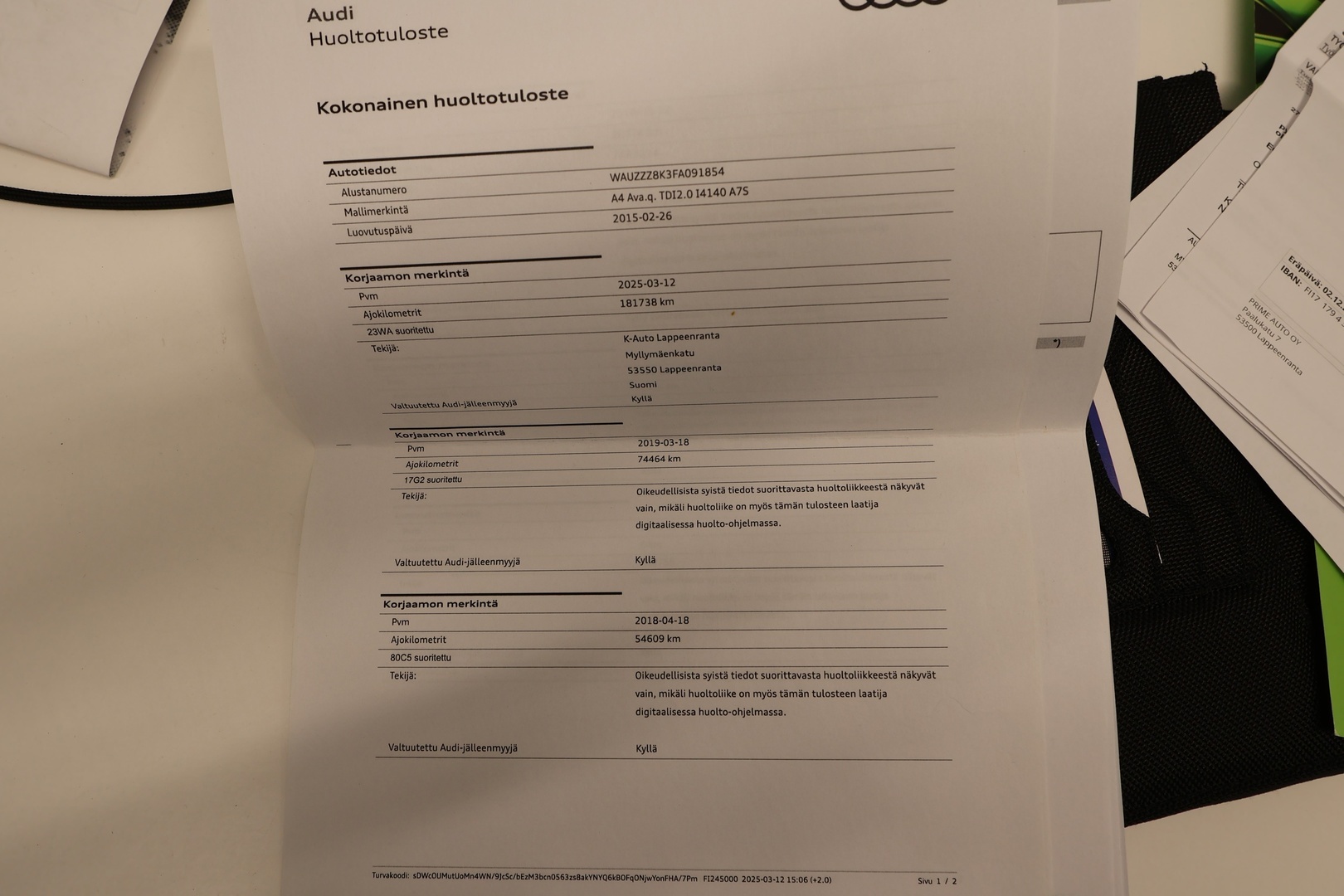 AUDI A4 2015