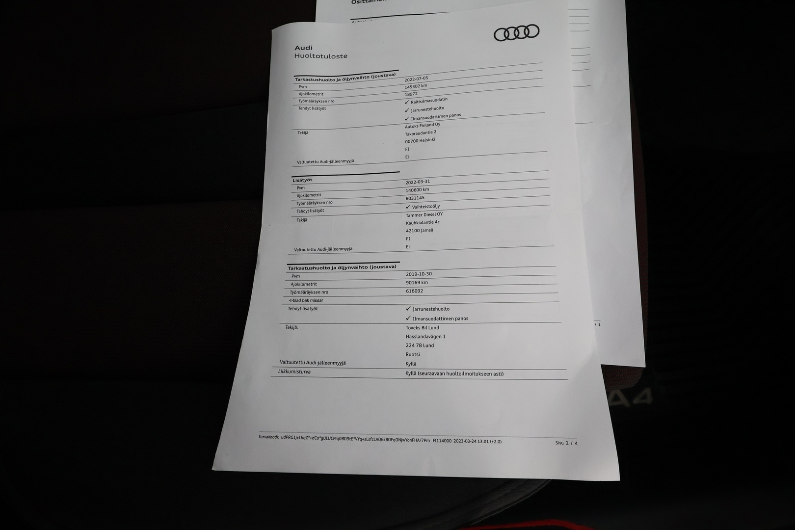 AUDI A4 2017
