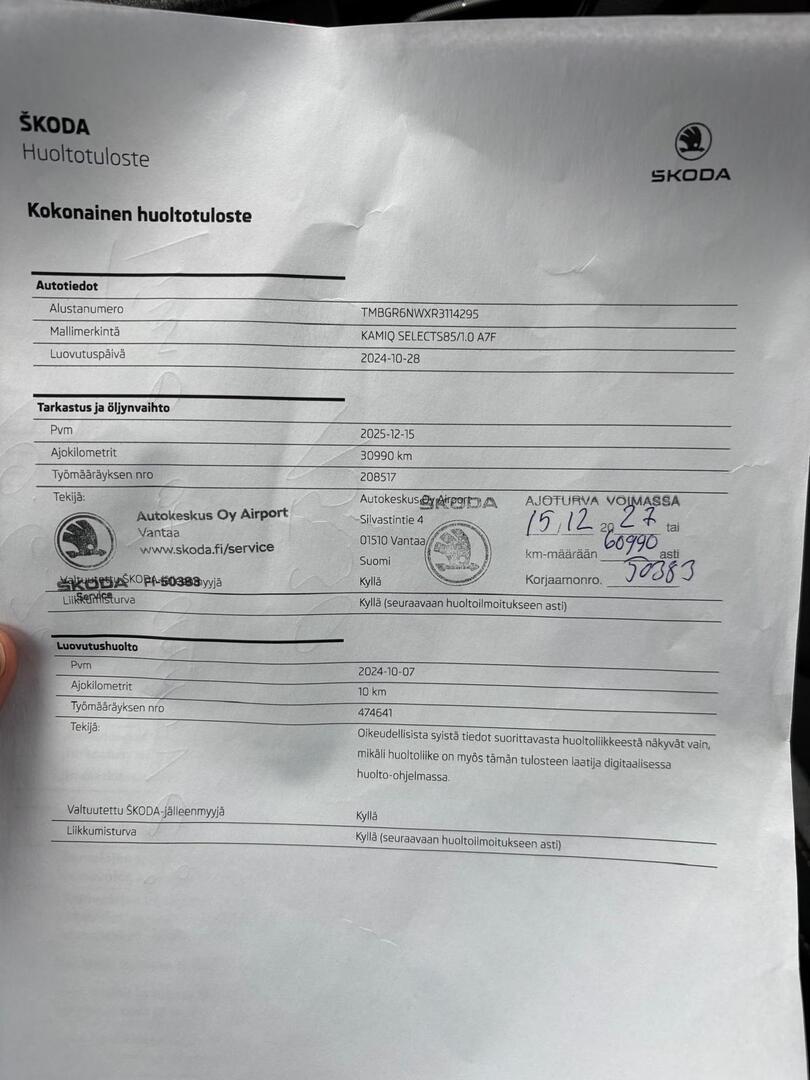 SKODA Kamiq 2024