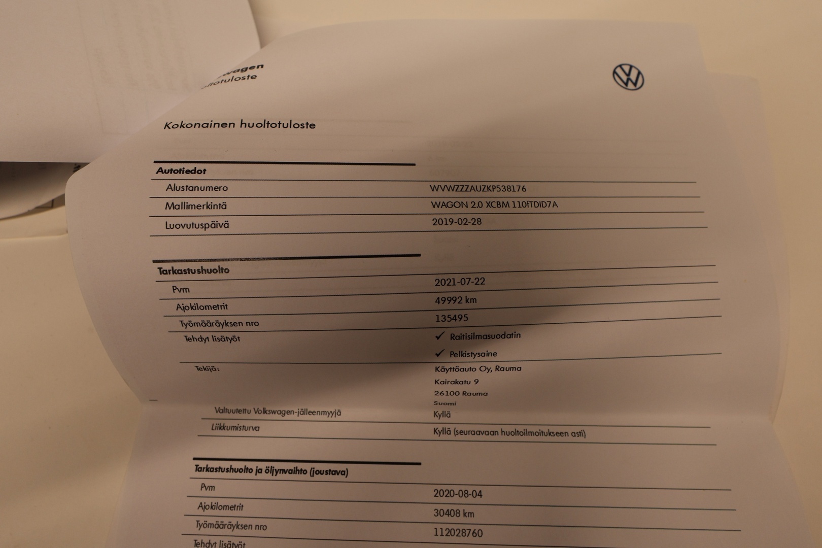 VOLKSWAGEN Golf 2019