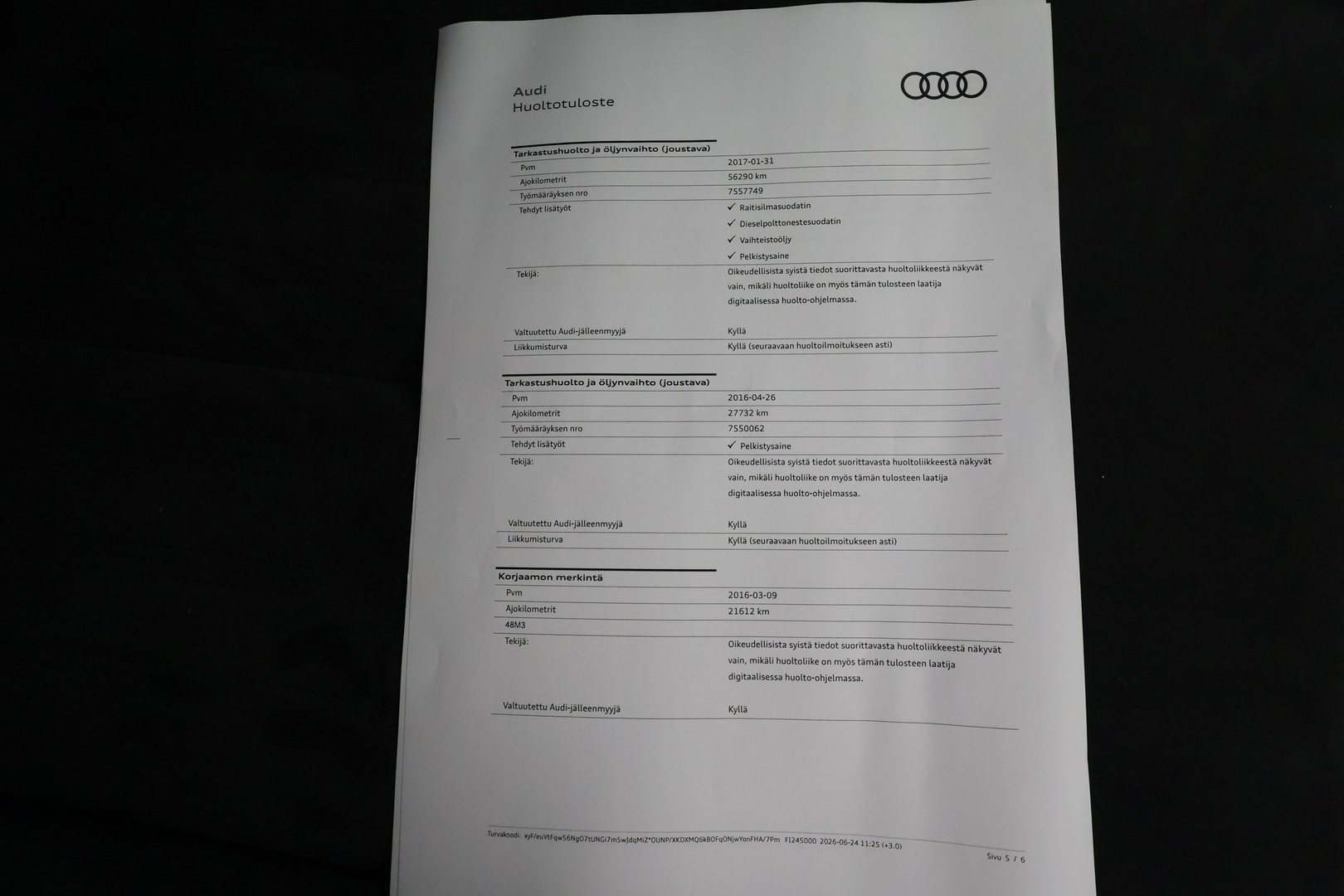 AUDI A6 2015