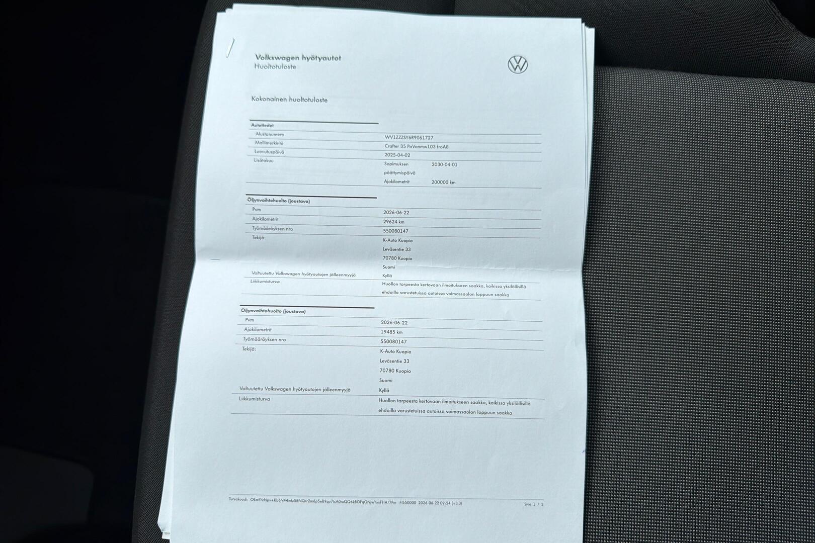 VOLKSWAGEN Crafter 24