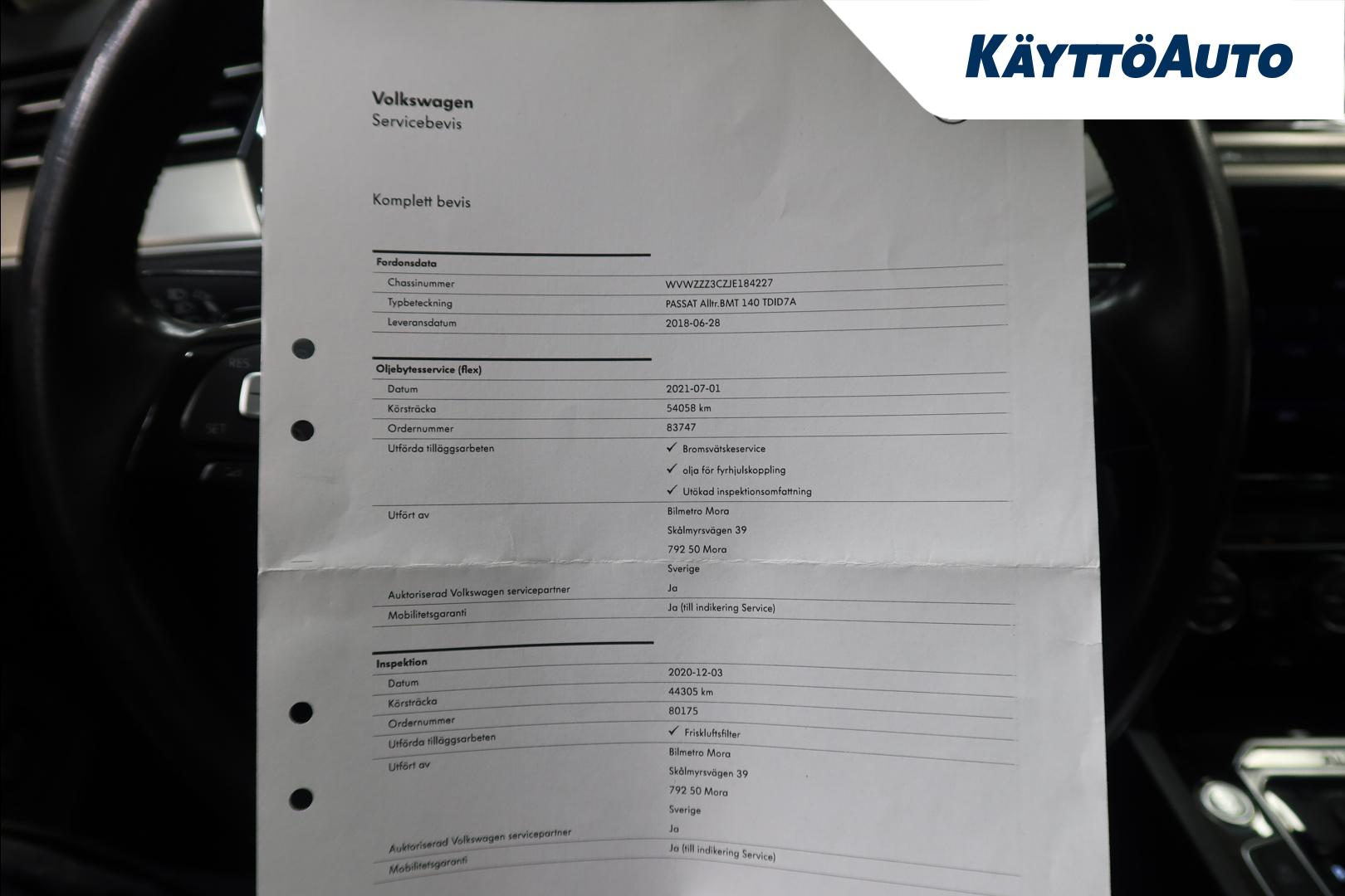 Volkswagen Passat 2018