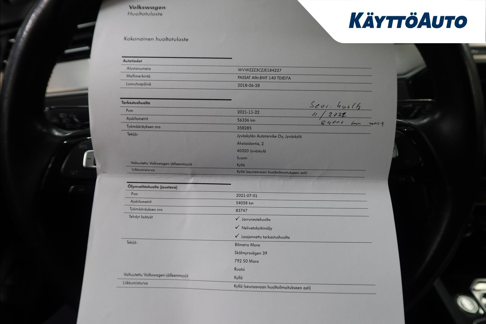 Volkswagen Passat 2018