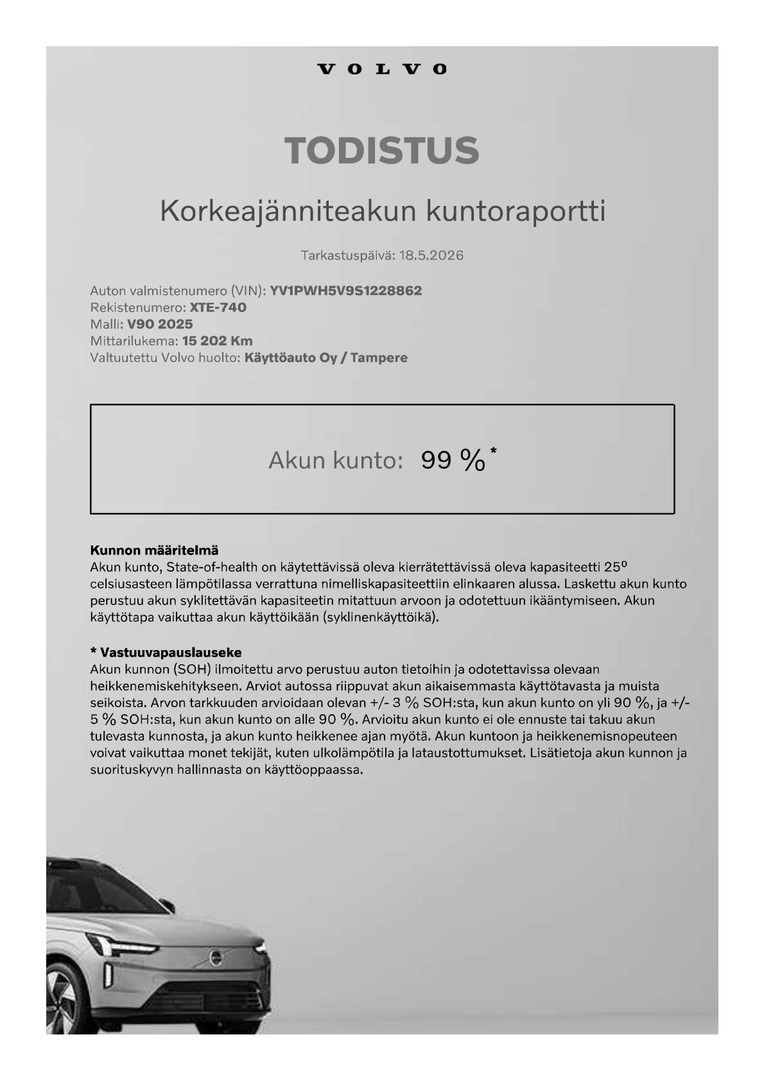 VOLVO V90 2025