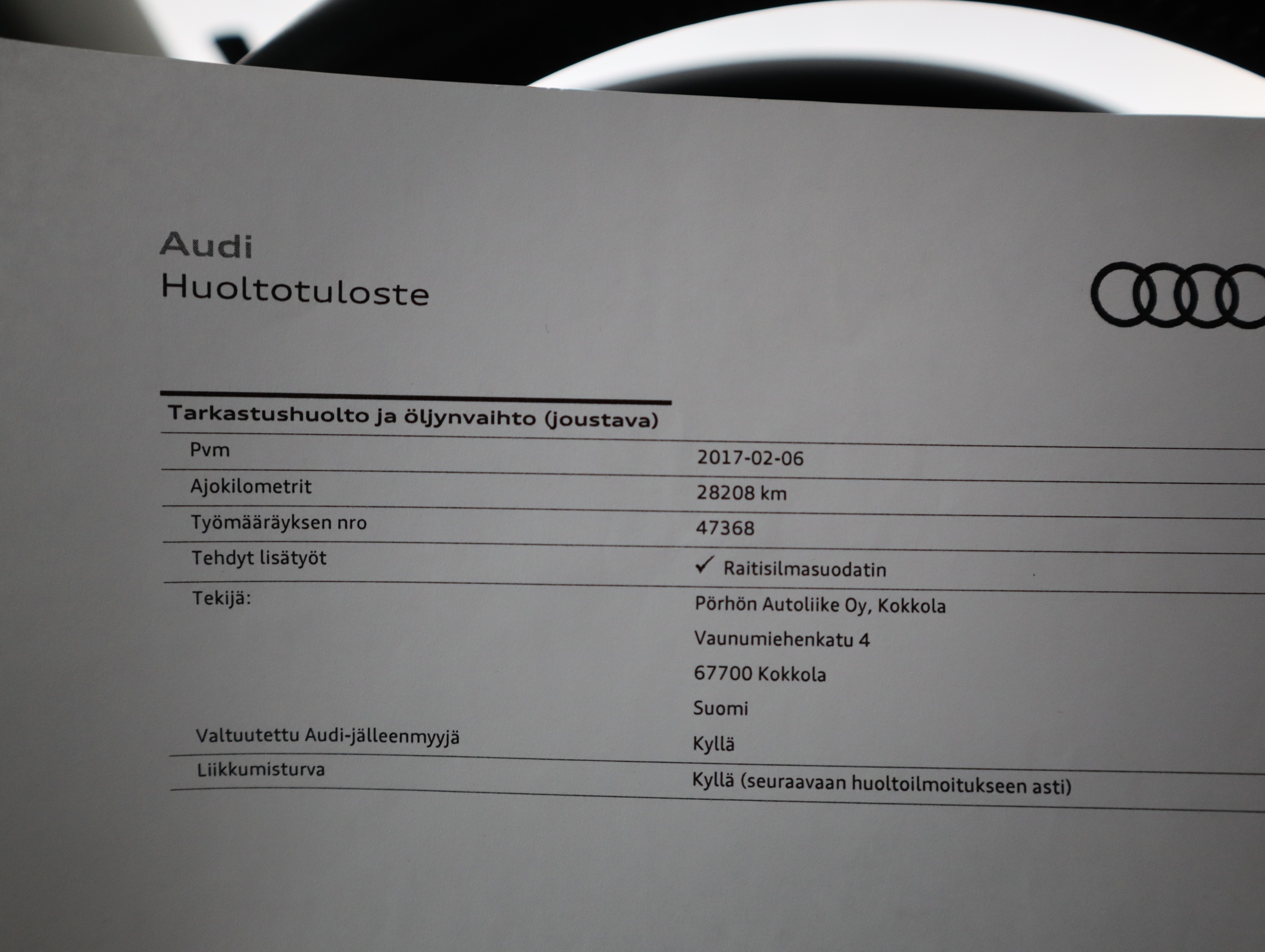 AUDI A6 2016