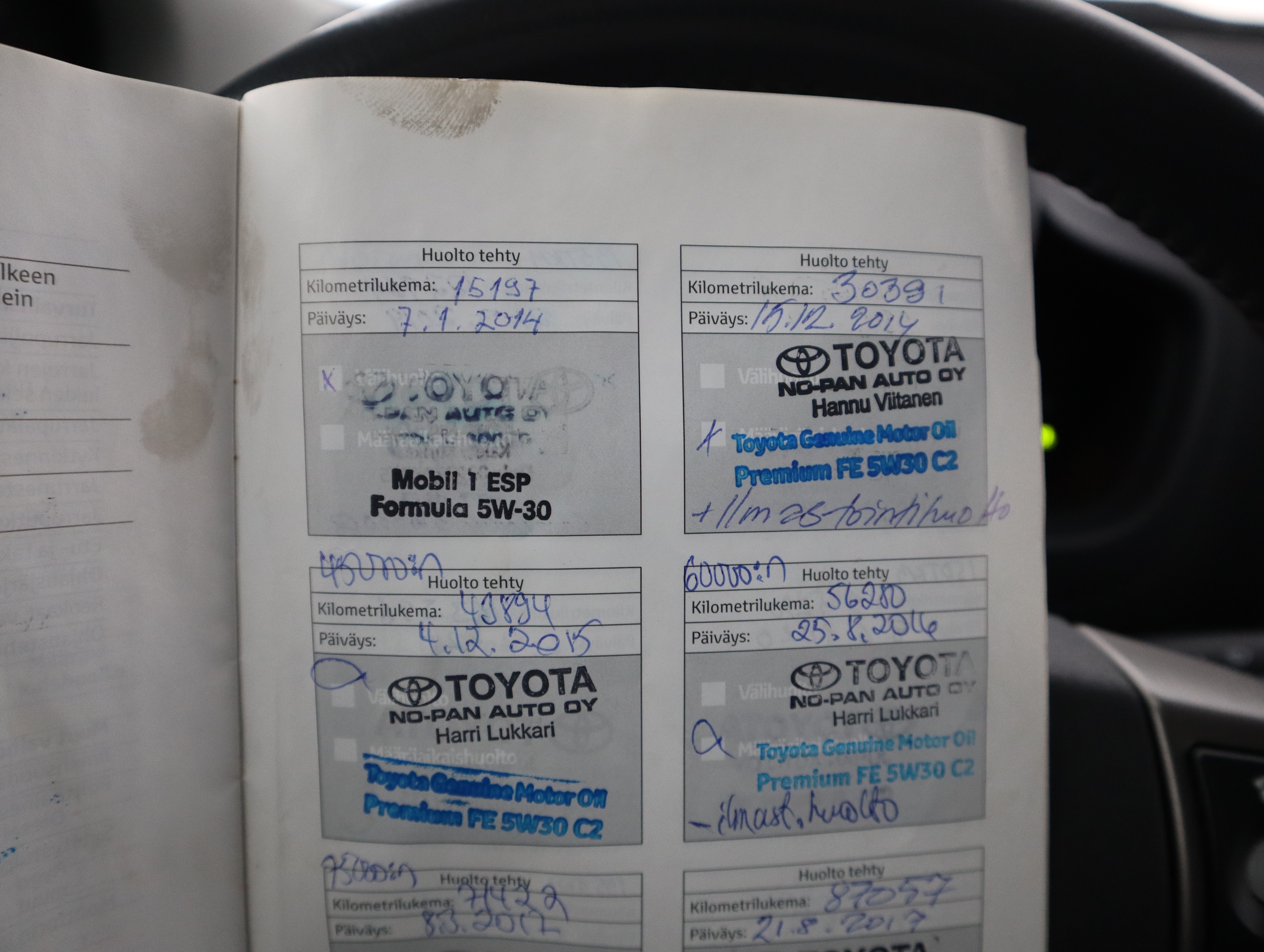 TOYOTA URBAN CRUISER 2012