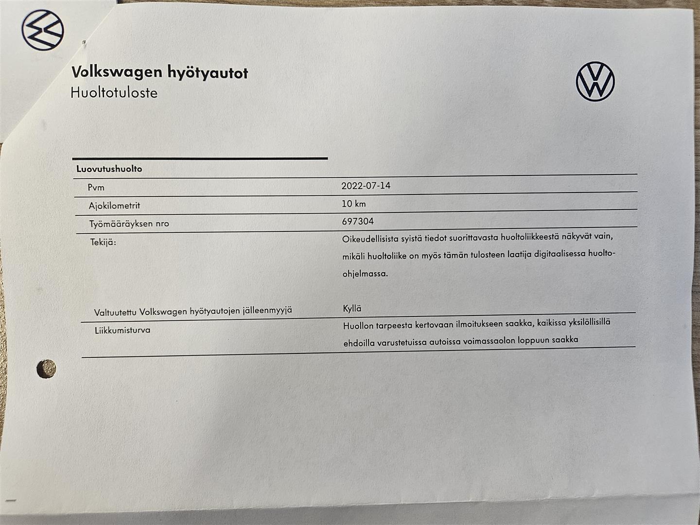 Volkswagen Transporter 2022